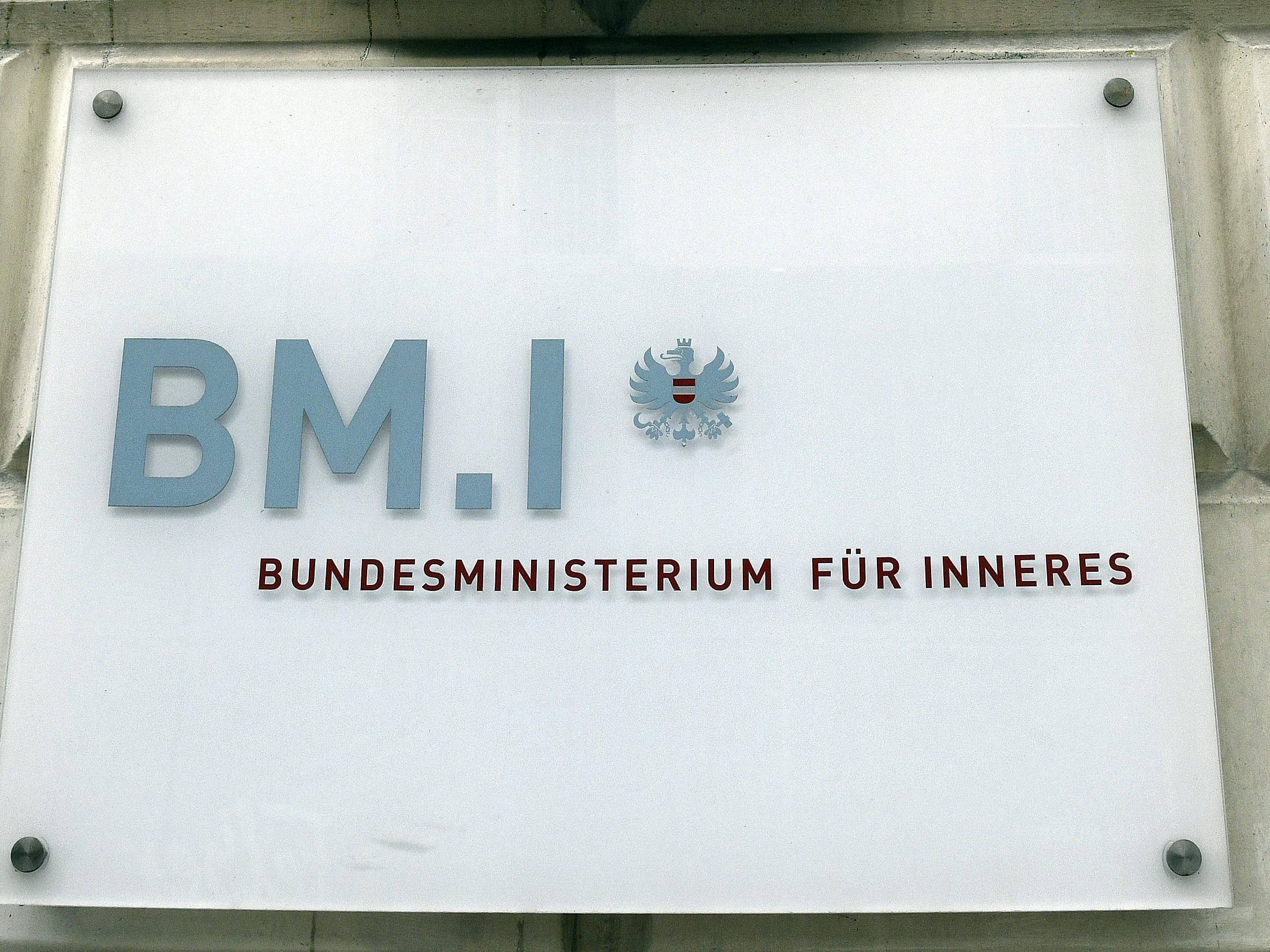 Das BMI bestätigte die Echtheit des Videos. Das BMI bestätigte die Echtheit des Videos.