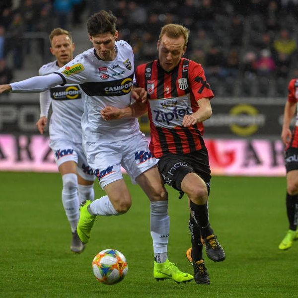 Zweikampf zwischen Zech und Haudum