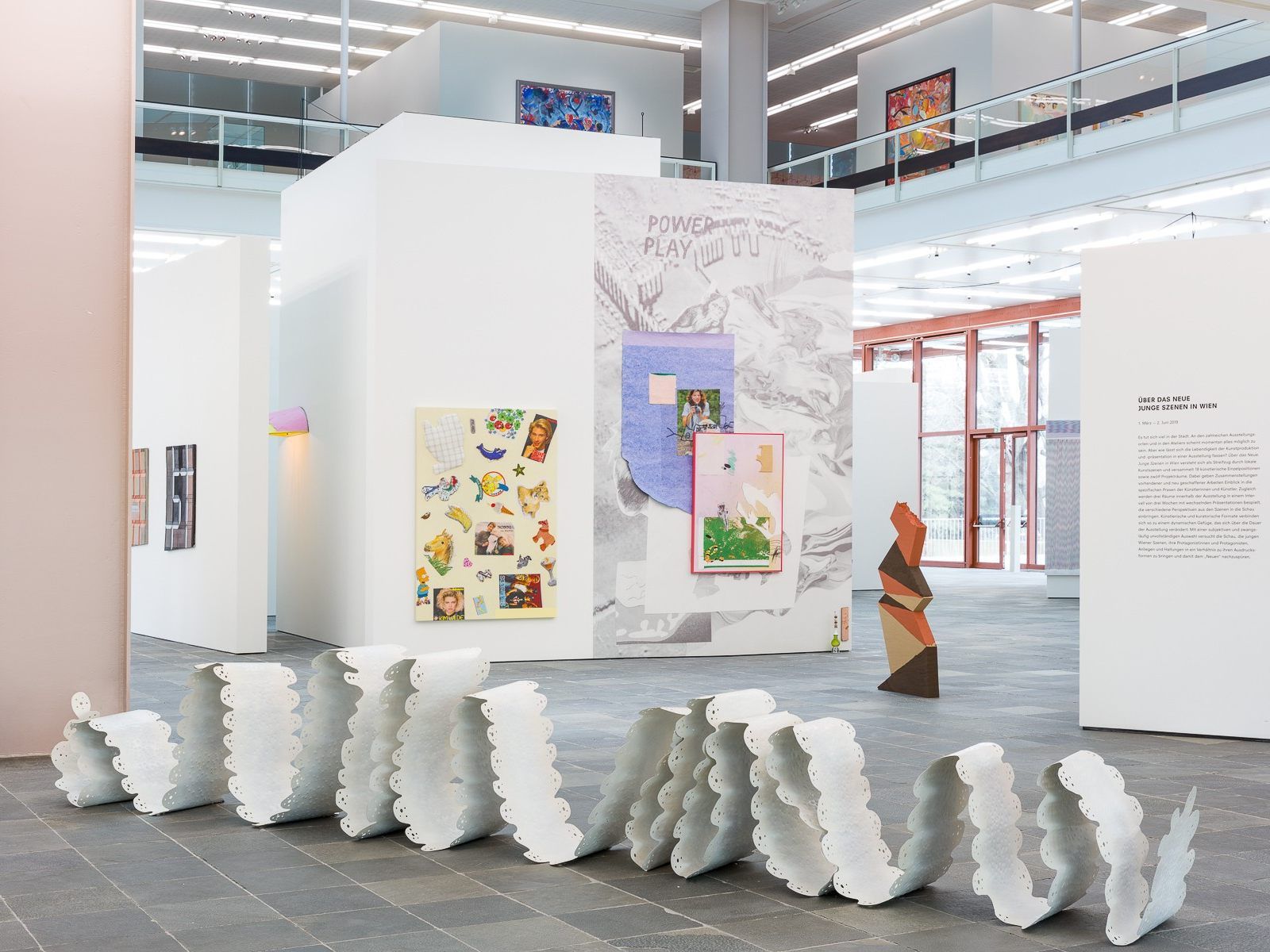 Im Belvedere 21 wird die Ausstellung "Über das Neue. Junge Szenen in Wien" gezeigt. Im Belvedere 21 wird die Ausstellung "Über das Neue. Junge Szenen in Wien" gezeigt.