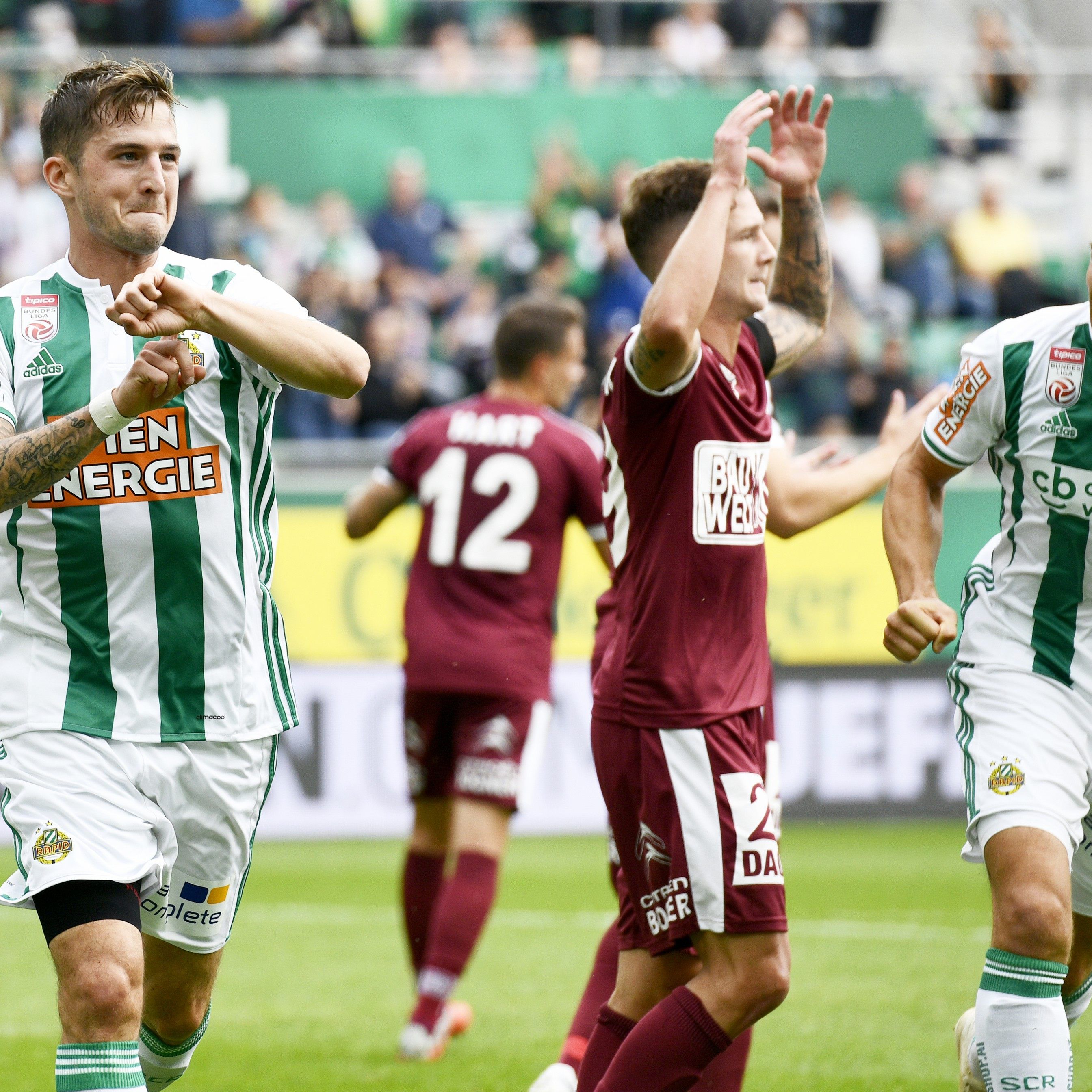 LIVE-Ticker zum Spiel SV Mattersburg gegen SK Rapid Wien ab 17.00 Uhr.