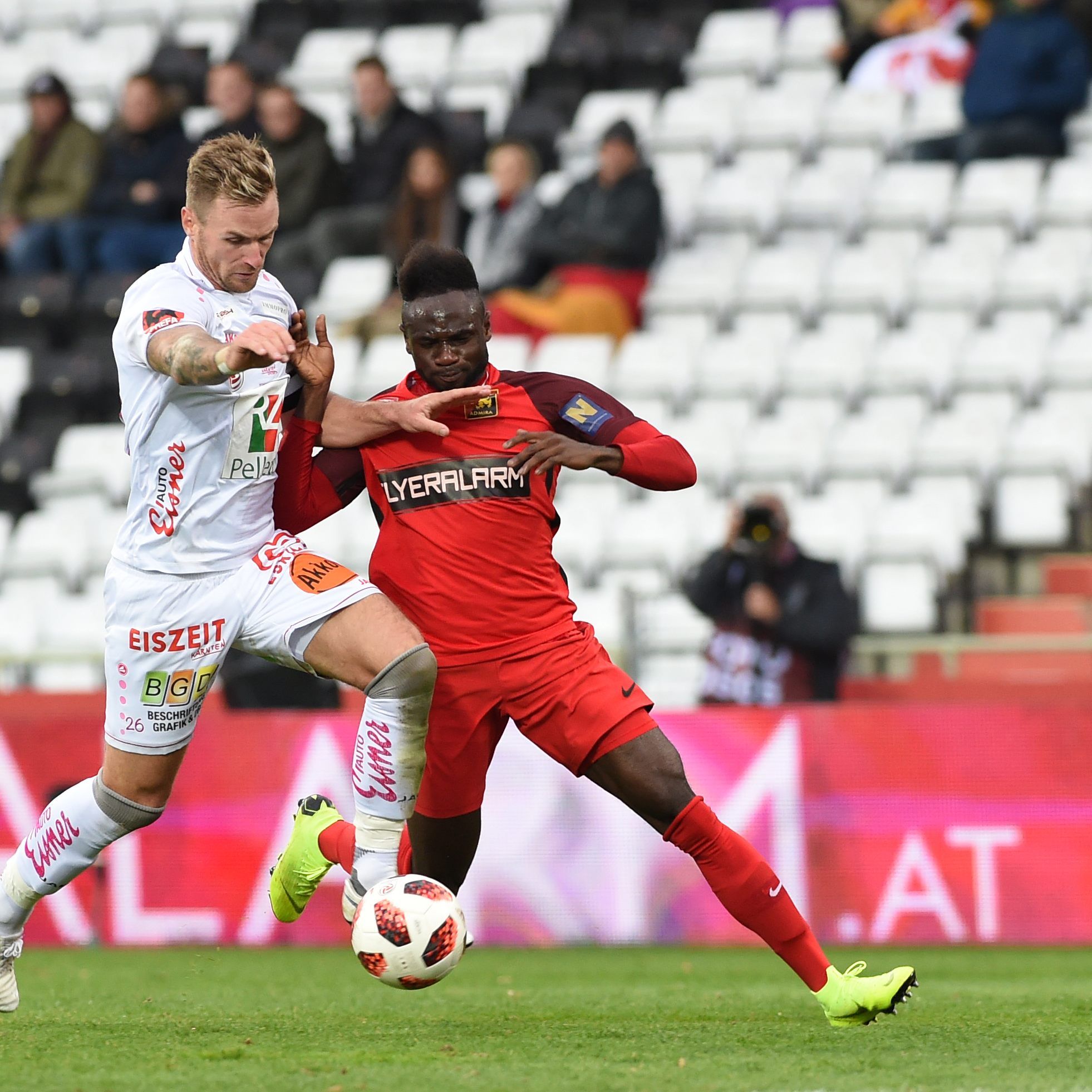 LIVE-Ticker zum Spiel WAC gegen Admira ab 17.00 Uhr.