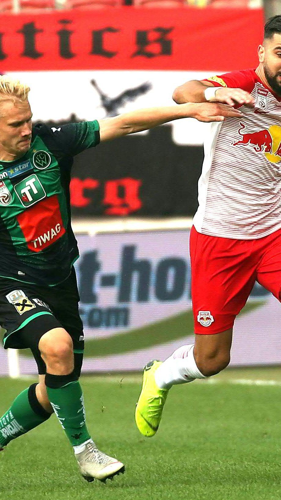 LIVE-Ticker zum Spiel Wacker Innsbruck gegen Red Bull Salzburg ab 17.00 Uhr.