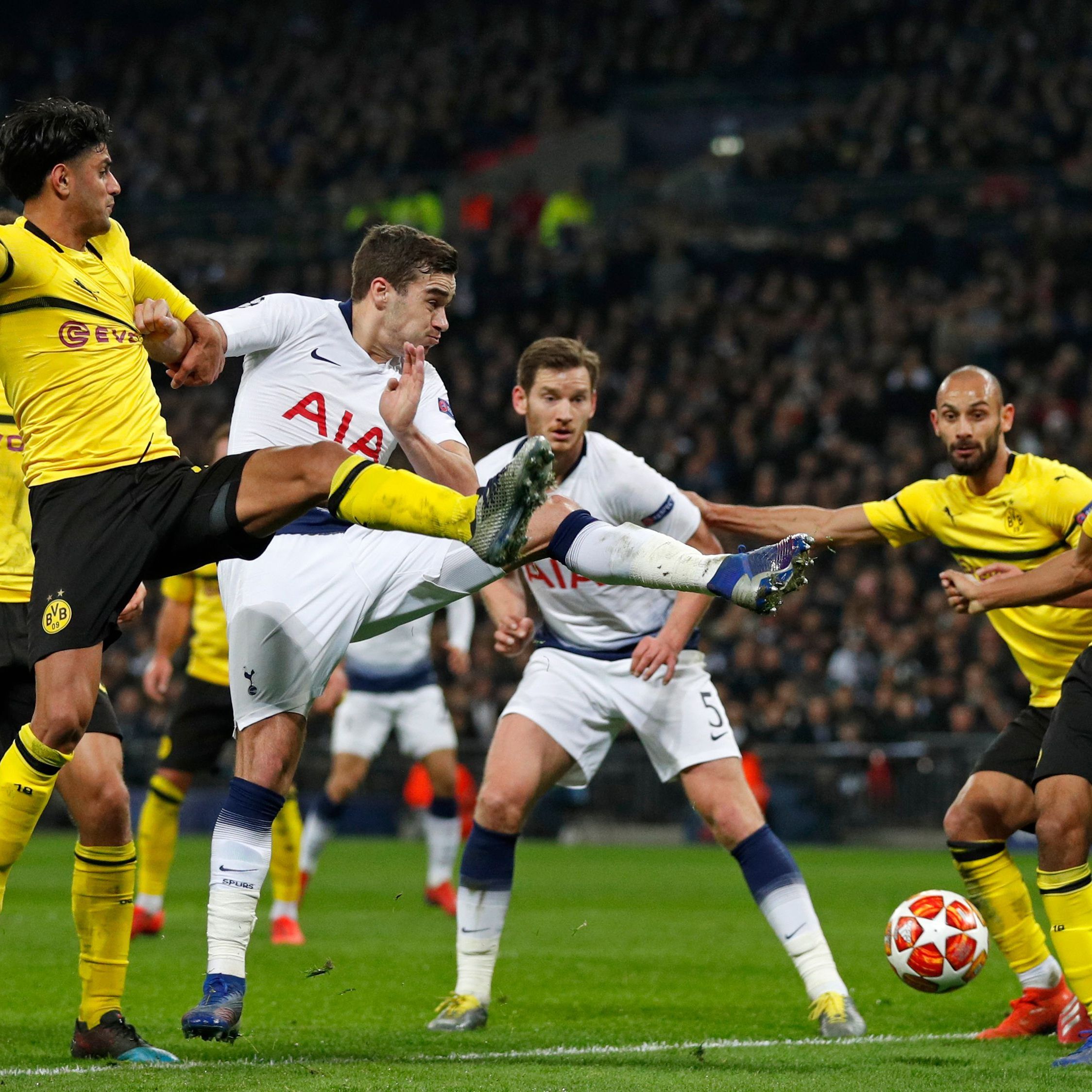 Hier sehen Sie das CL-Match zwischen Dortmund und Tottenham im Live-Stream.