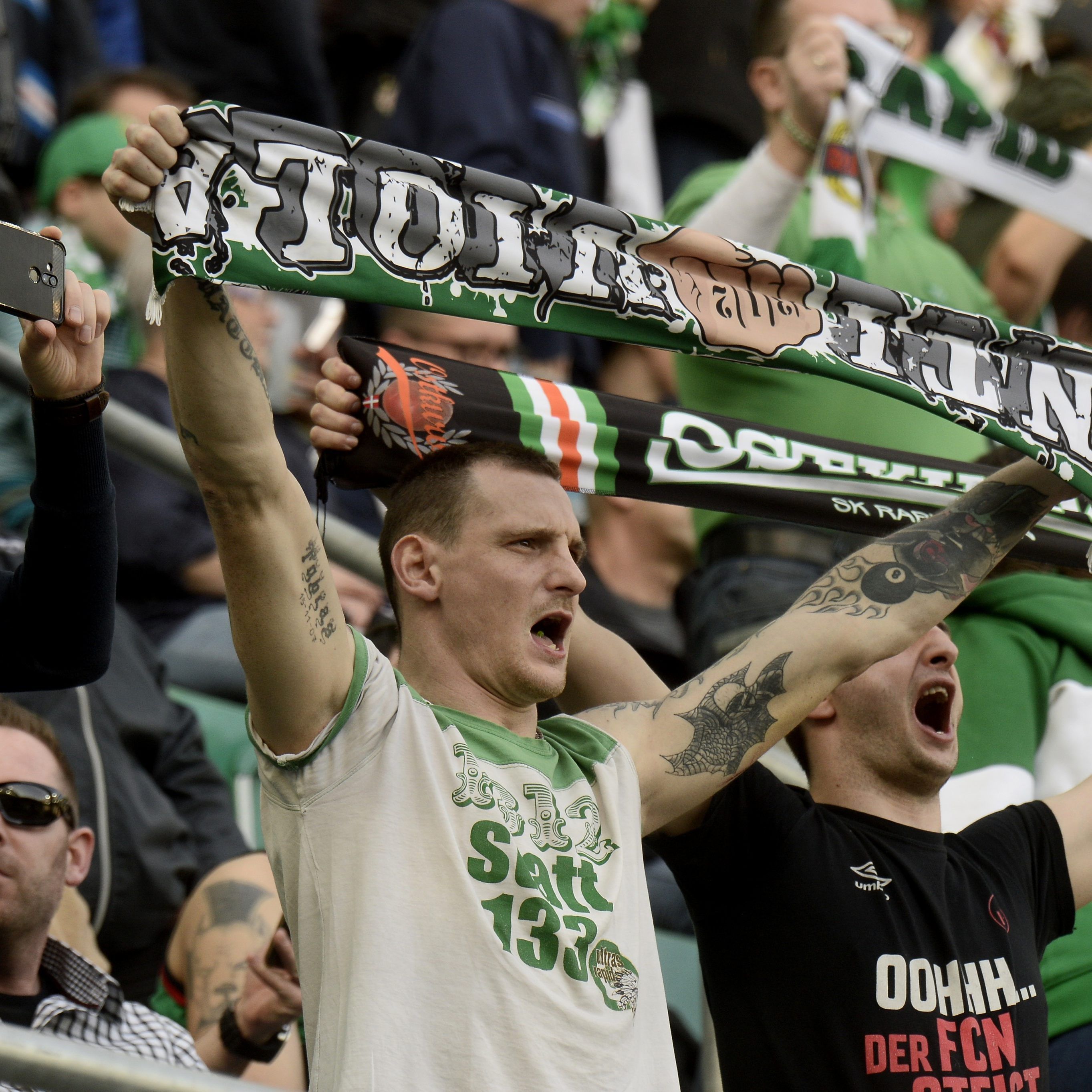 Rapid Wien verpasst die Meistergruppe.