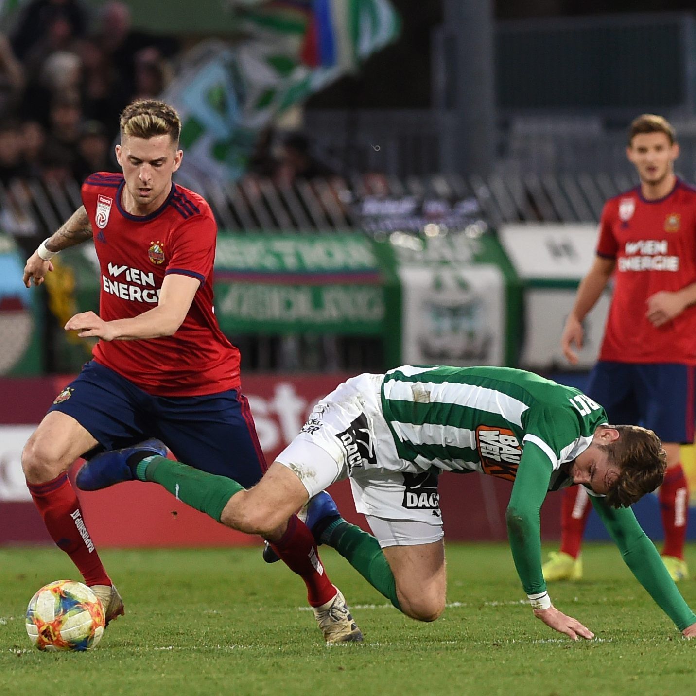 Rapid Wien unterlag Mattersburg mit 1:2.