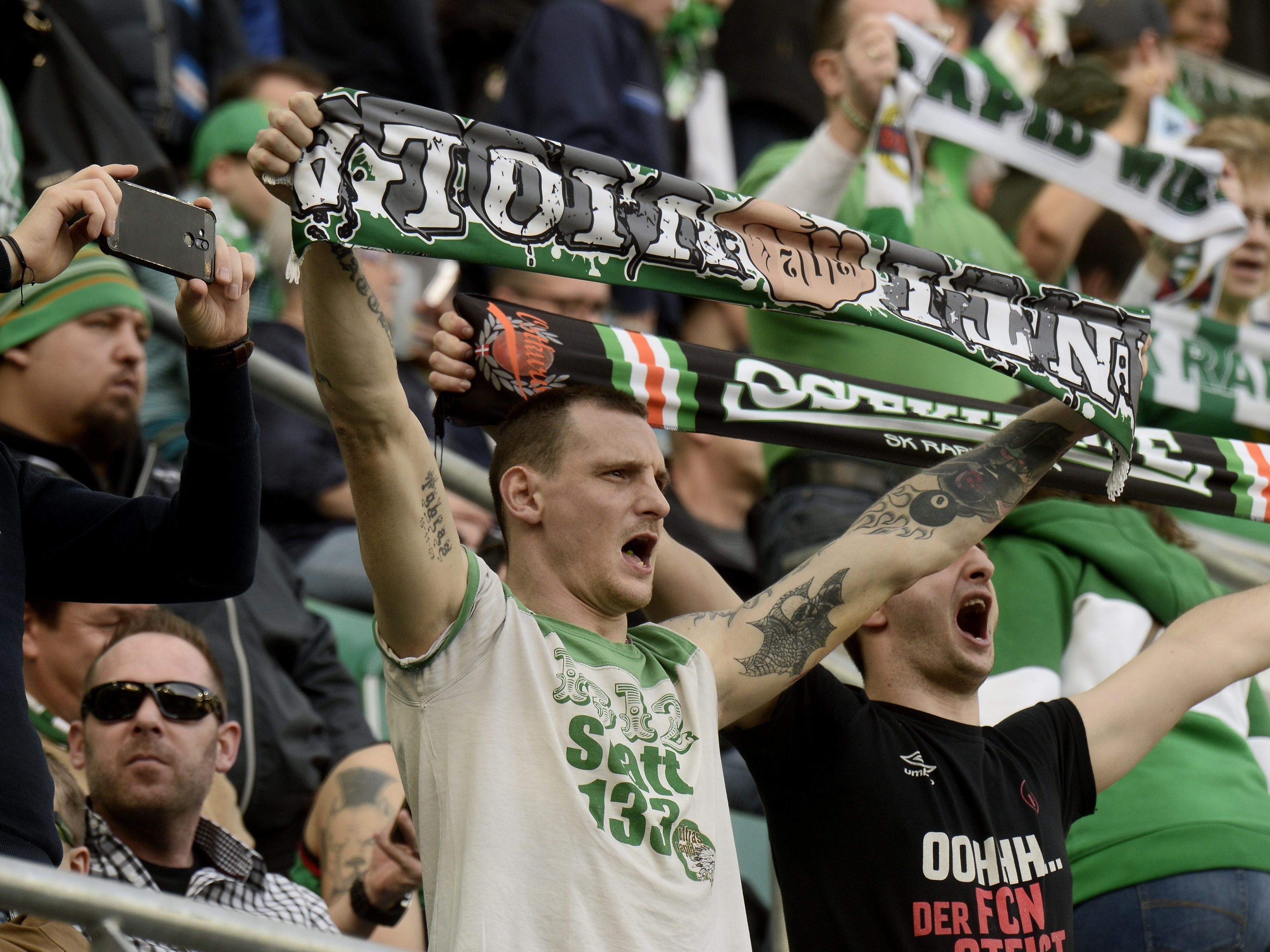 Rapid Wien verpasst die Meistergruppe. Rapid Wien verpasst die Meistergruppe.