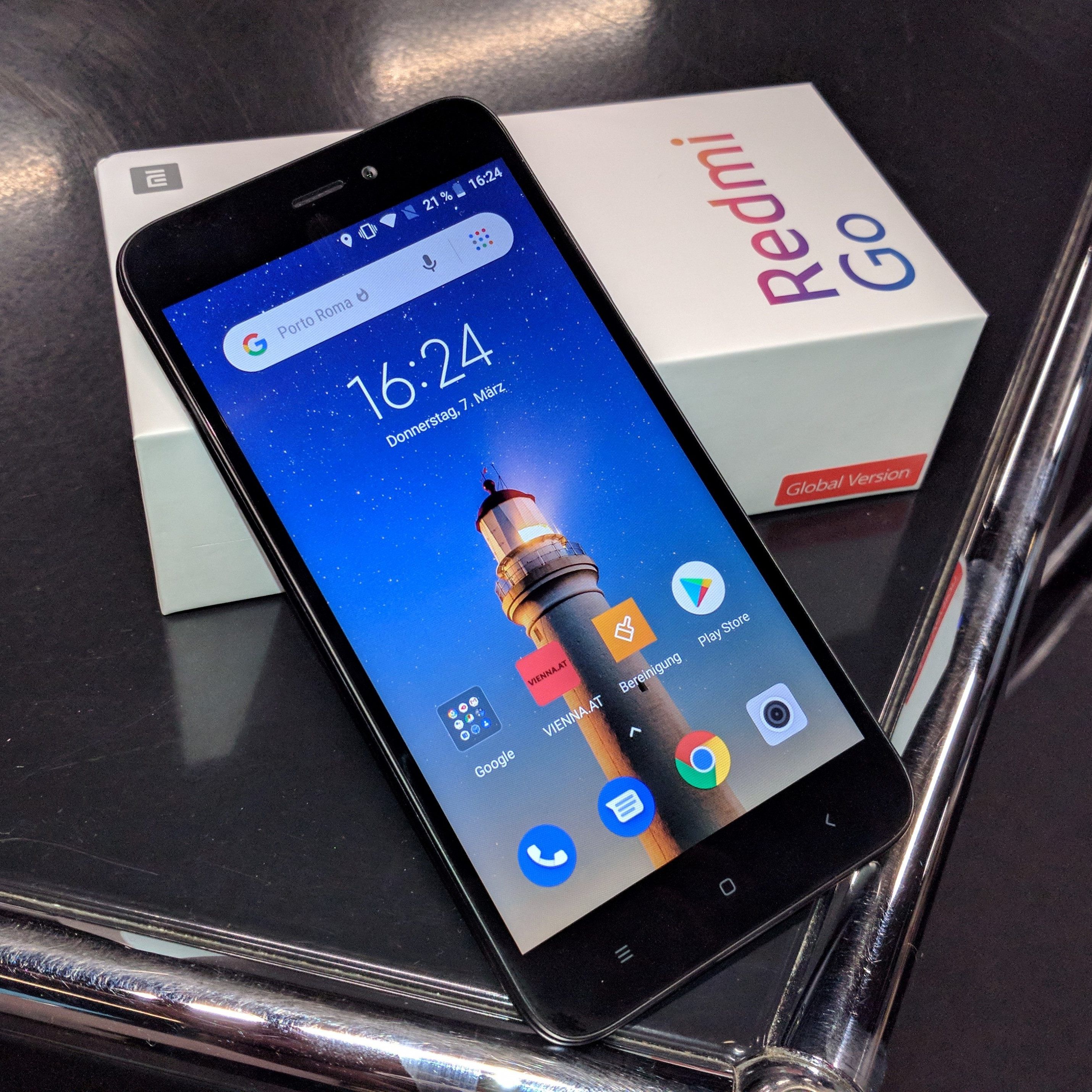 Bei uns gibt es ein Redmi Go zu gewinnen.