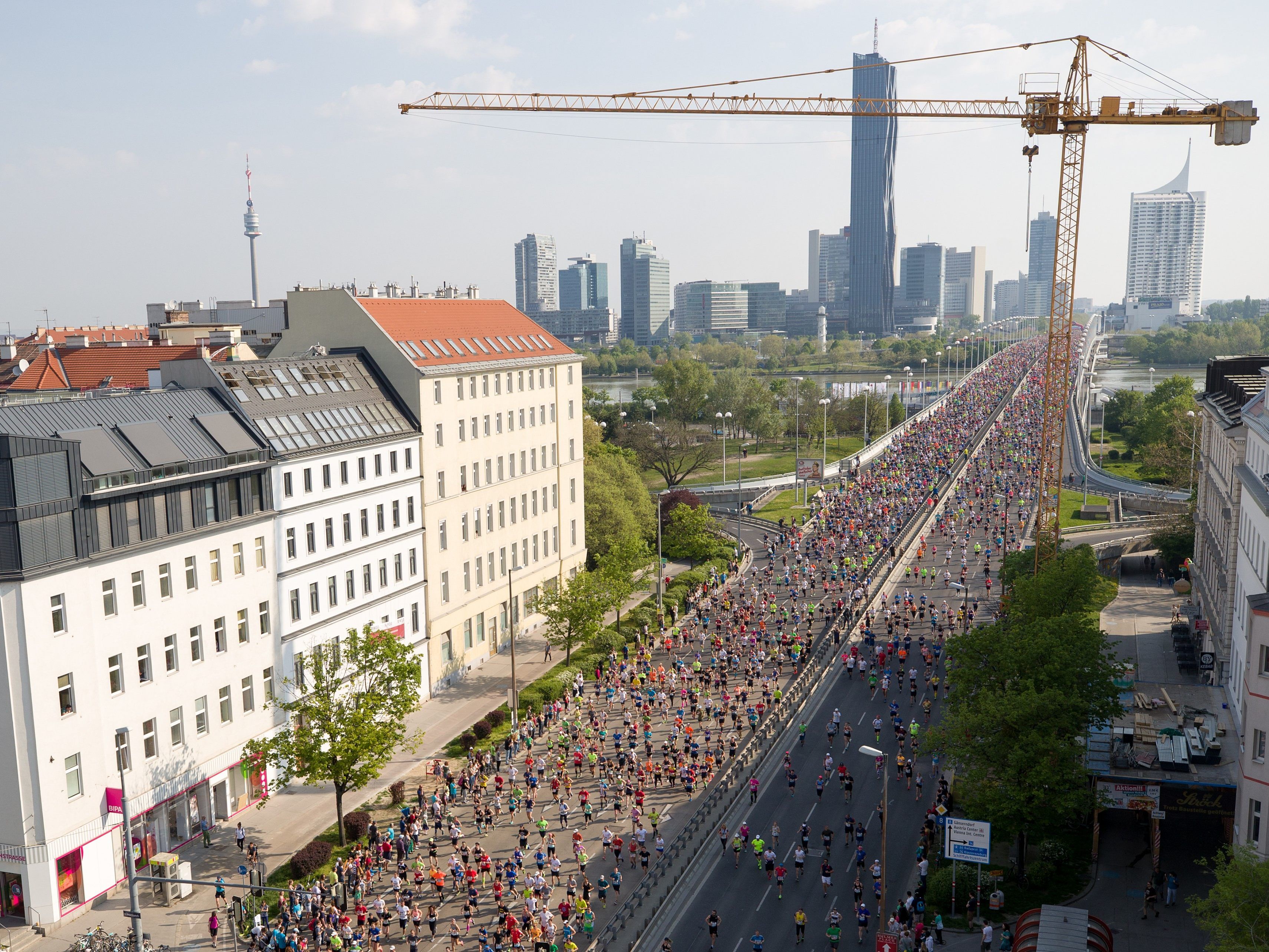 Alle Straßensperren beim Vienna City Marathon im Überblick.