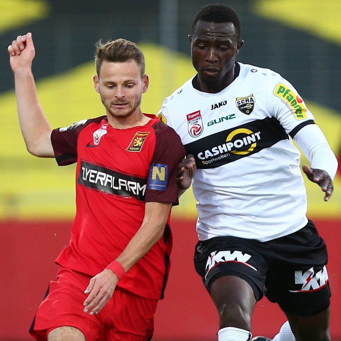 In der tipico-Bundesliga kommt es heute zum Kellerduell zwischen dem SCR Altach und dem FC Admira.