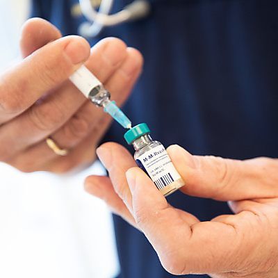 Eine Impfung wird empfohlen