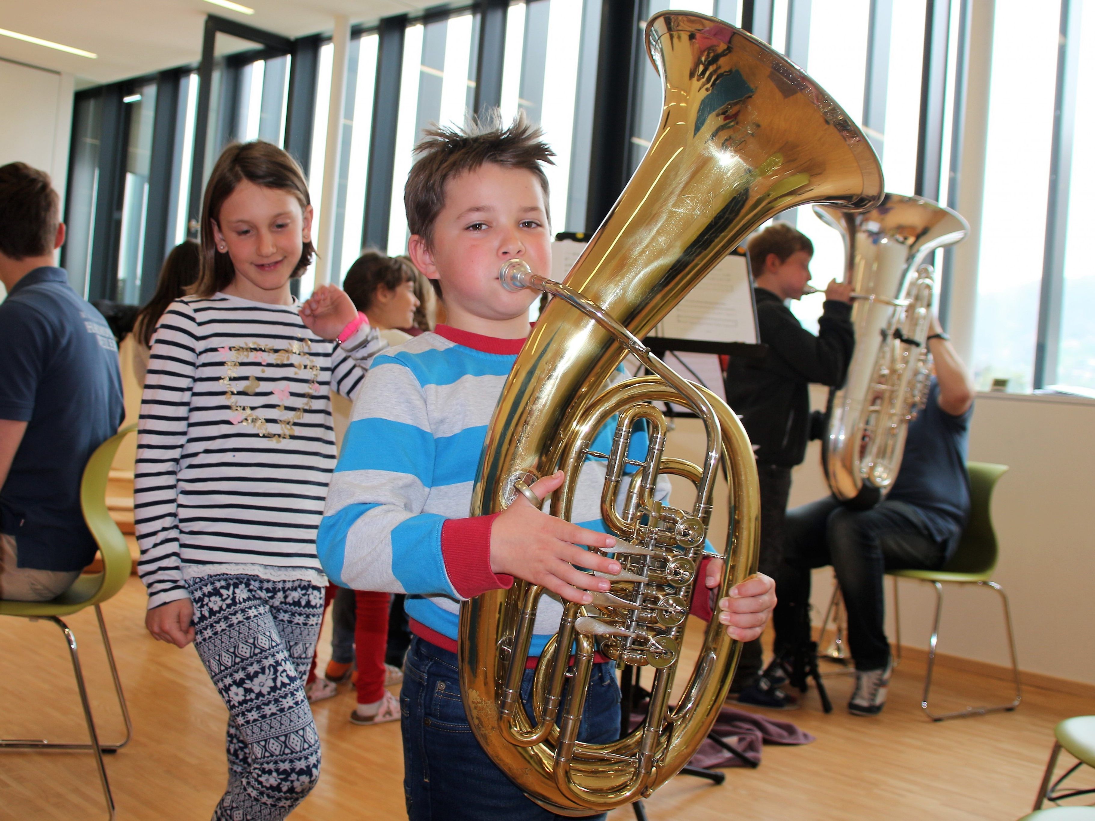 ... der 1. Ton wurde bereits gespielt ...