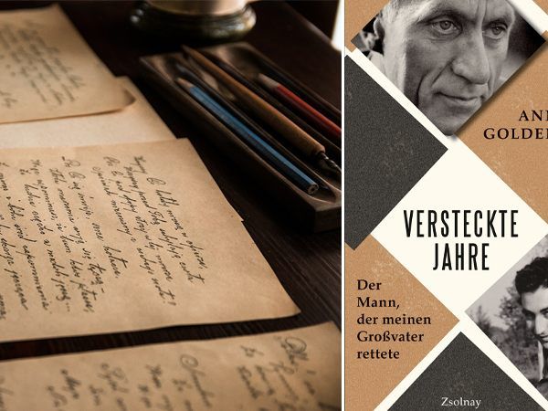 "Versteckte Jahre: Der Mann, der meinen Großvater rettete" von Anna Goldenberg. "Versteckte Jahre: Der Mann, der meinen Großvater rettete" von Anna Goldenberg.