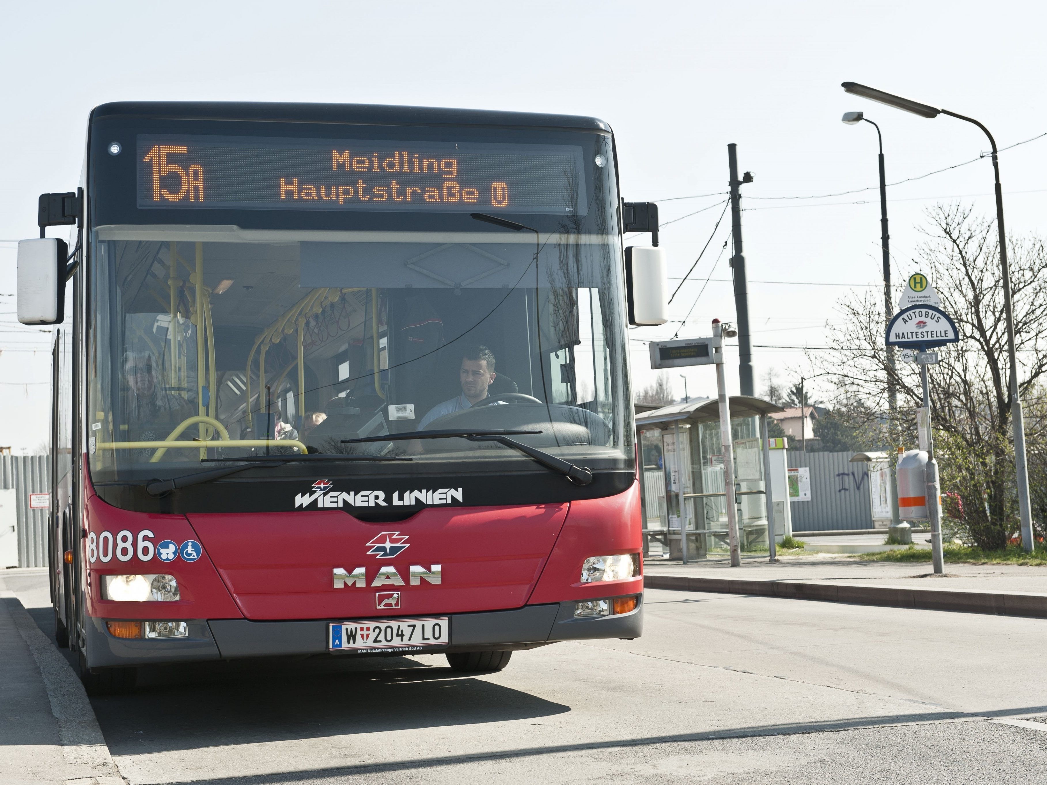 Zur Beschleunigung und Attraktivierung der Öffi-Buslinie 15A kommt es in Wien-Favoriten zu Bauarbeiten.