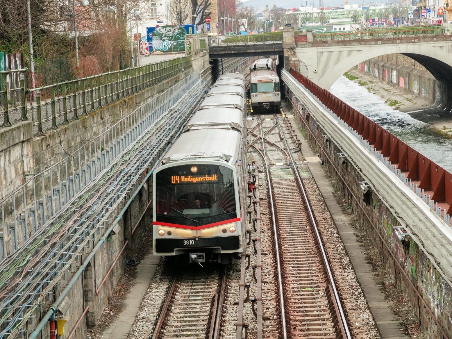 Am Mittwoch kam es zu Verzögerungen auf der Wiener U4.