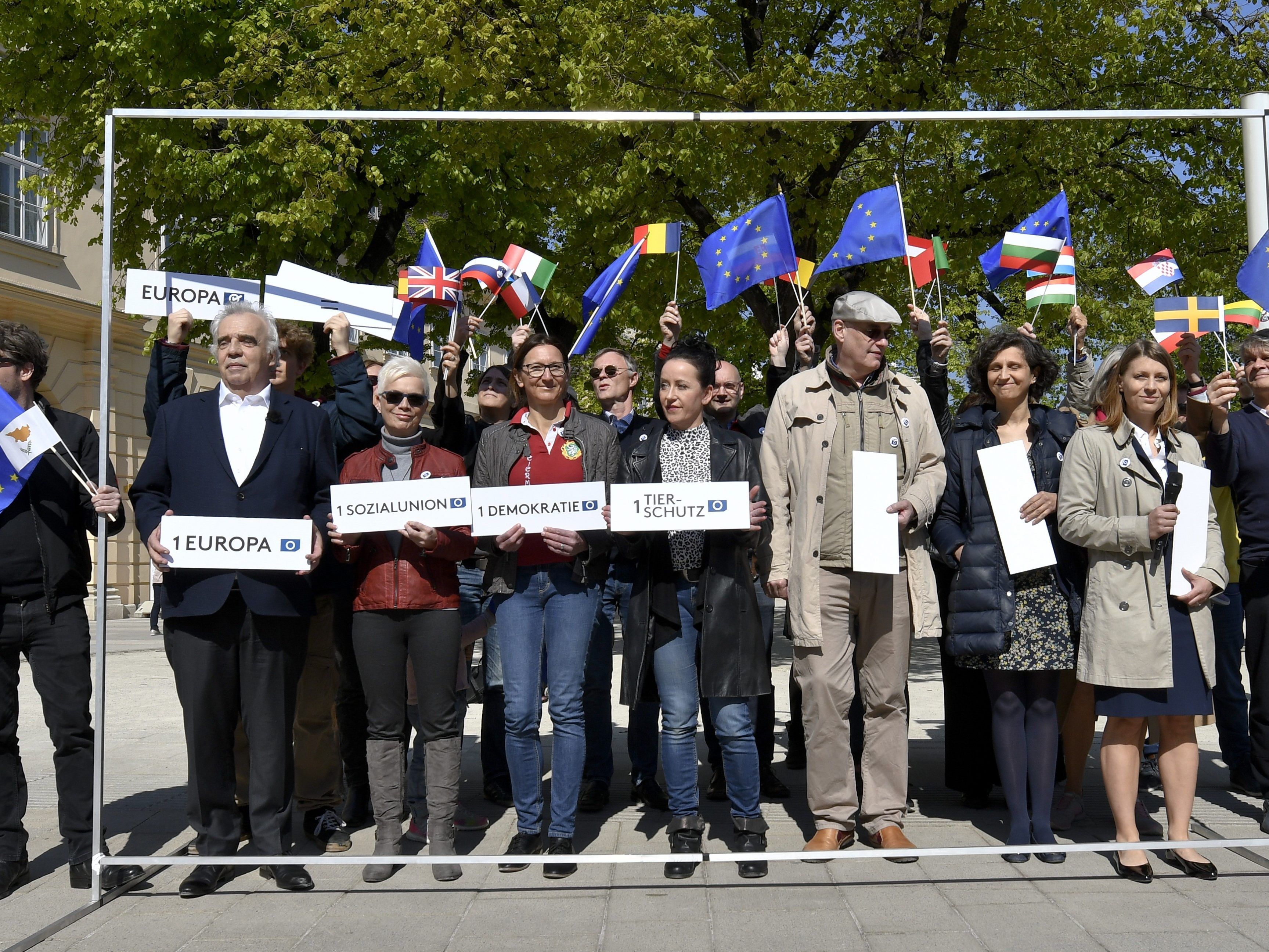 Liste Europa will auch ohne Plakate nach Straßburg.