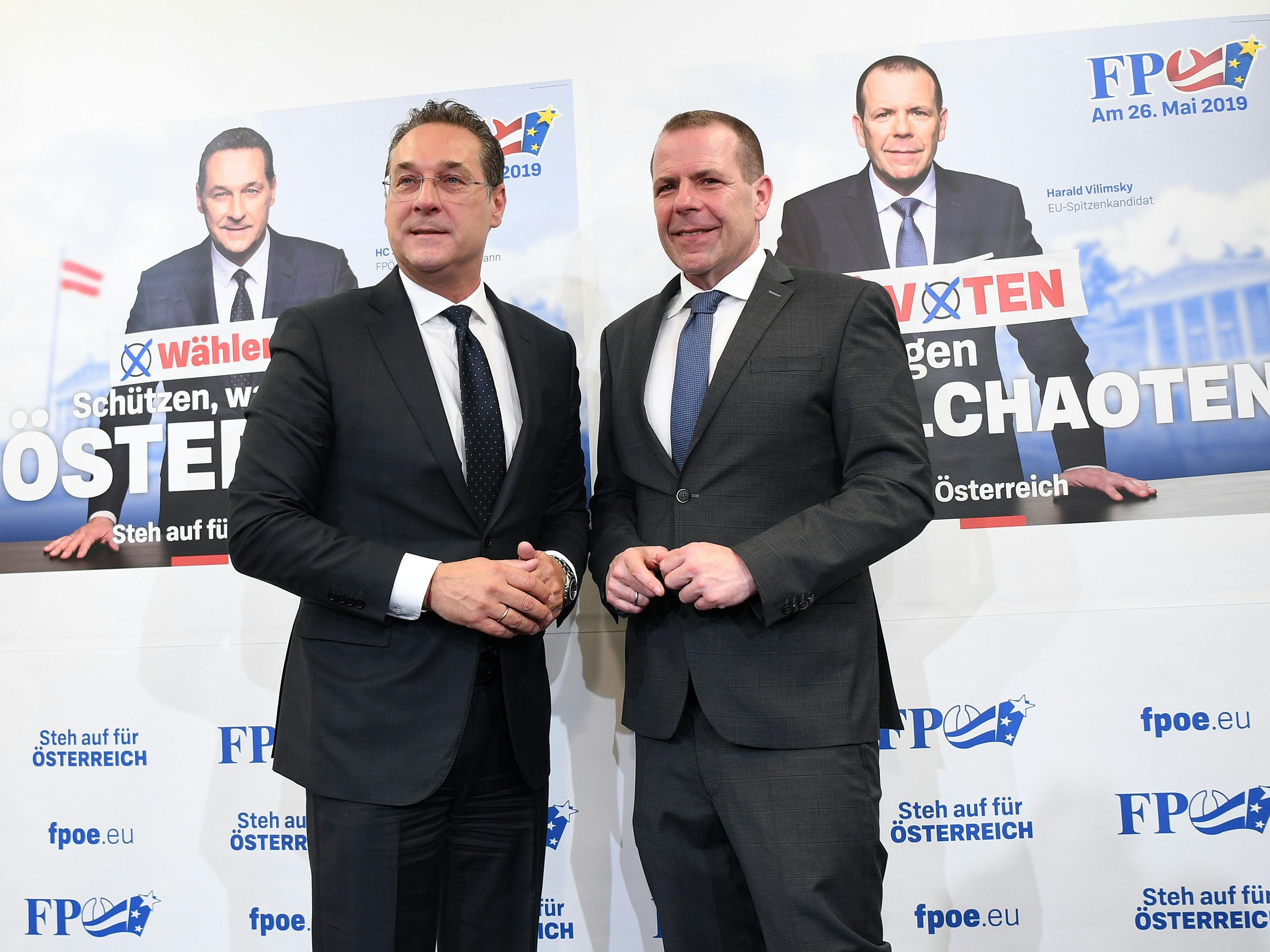 Um 16:30 startet der Wahlkampfauftakt der FPÖ.