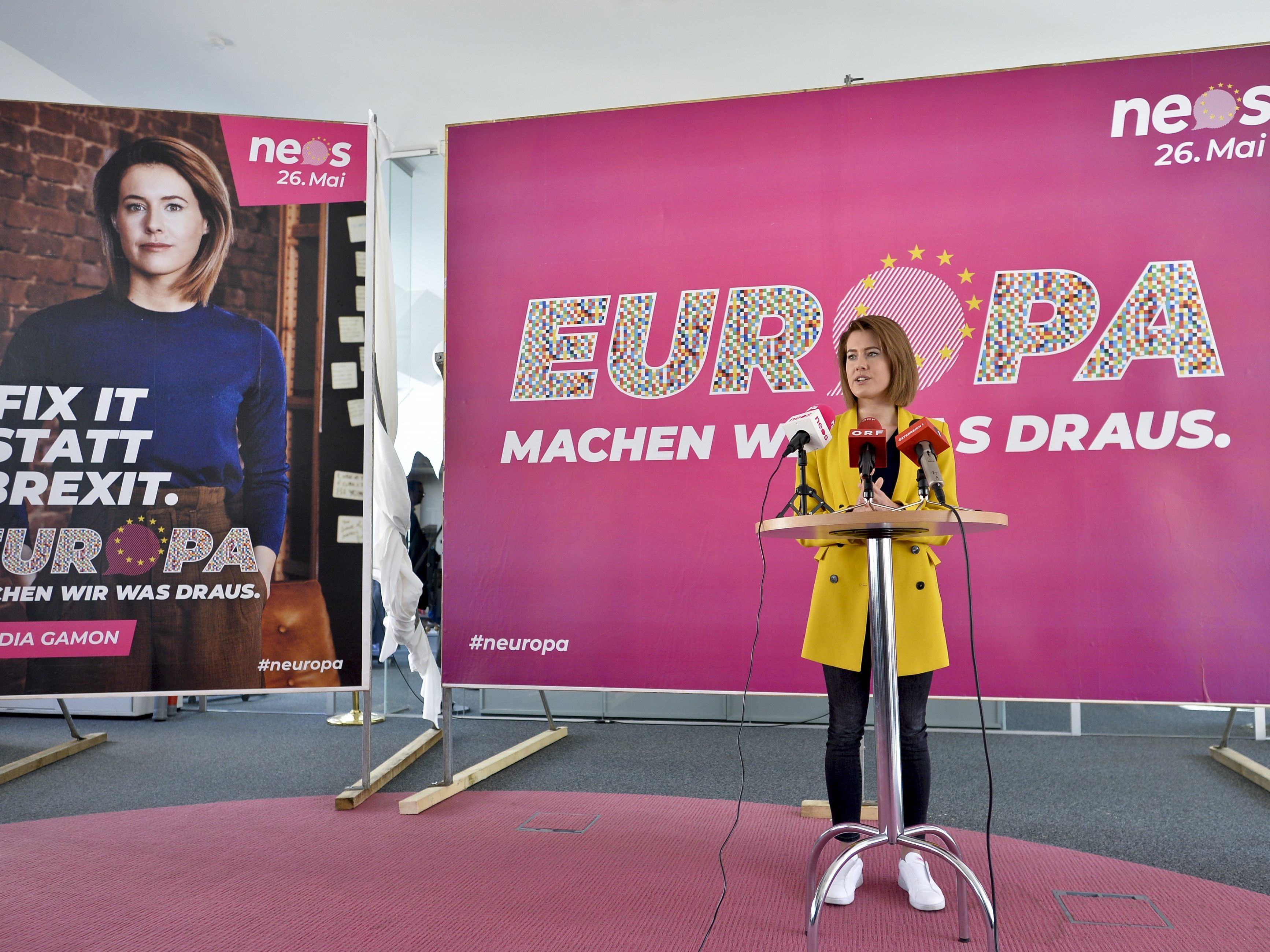 Die NEOS starten heute in den Wahlkampf. Wir berichten LIVE: Die NEOS starten heute in den Wahlkampf. Wir berichten LIVE: