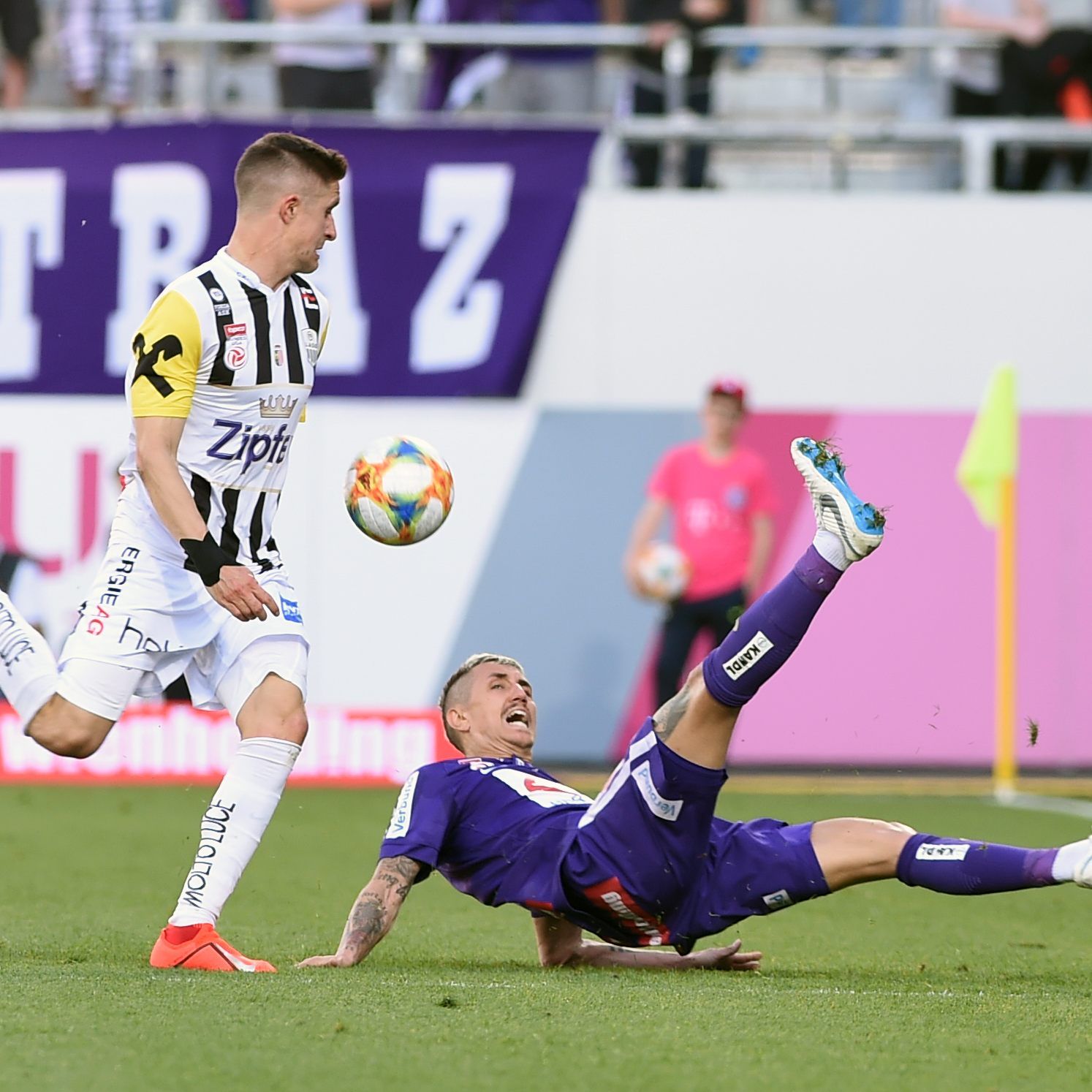 Austria Wien und LASK können im Bundesliga-Spiel am Ostersonntag nur ein Unentschieden erspielen.