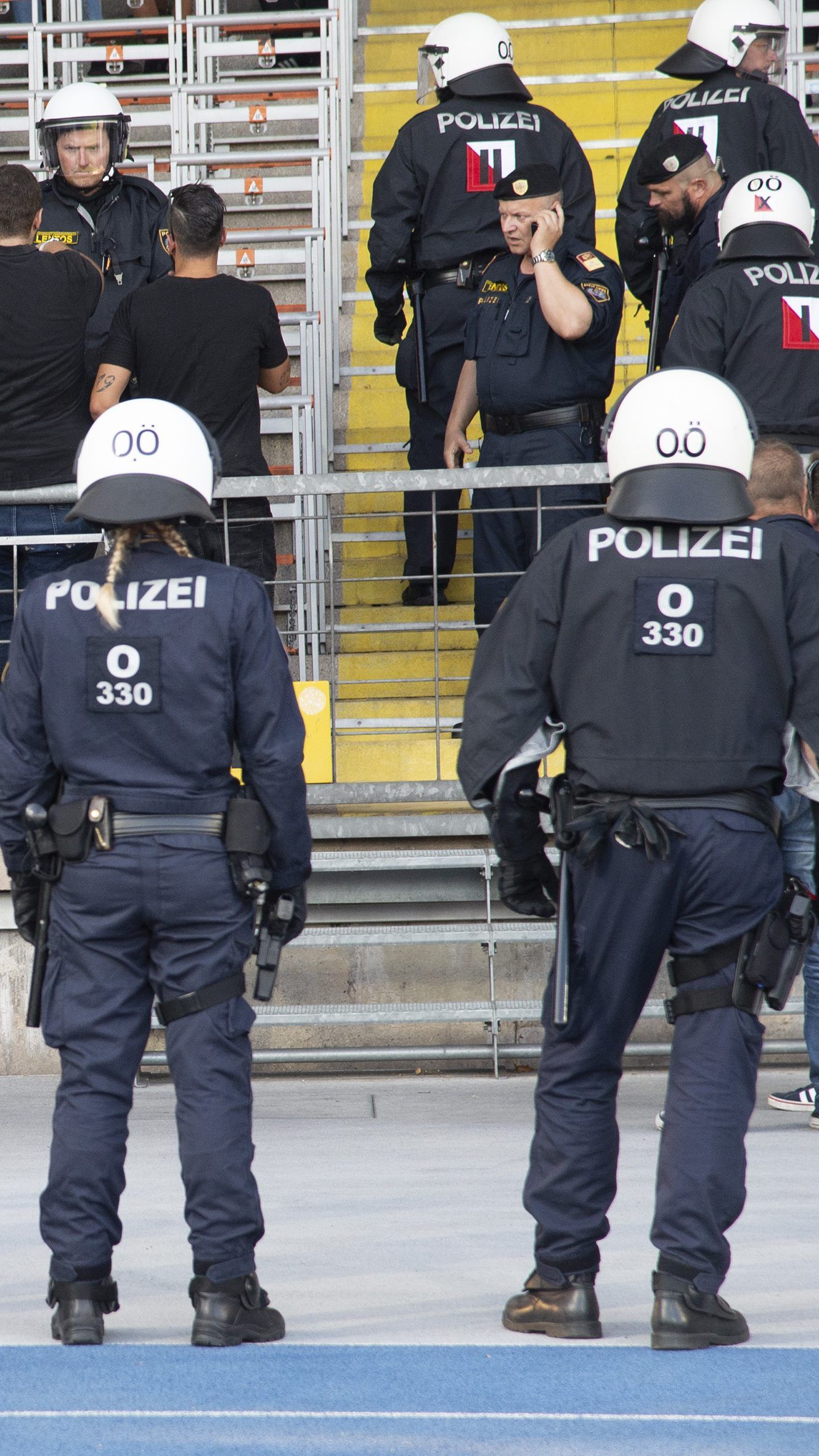 Wie viele Beamte am 1. Mai im Einsatz sein werden, steht noch nicht fest.