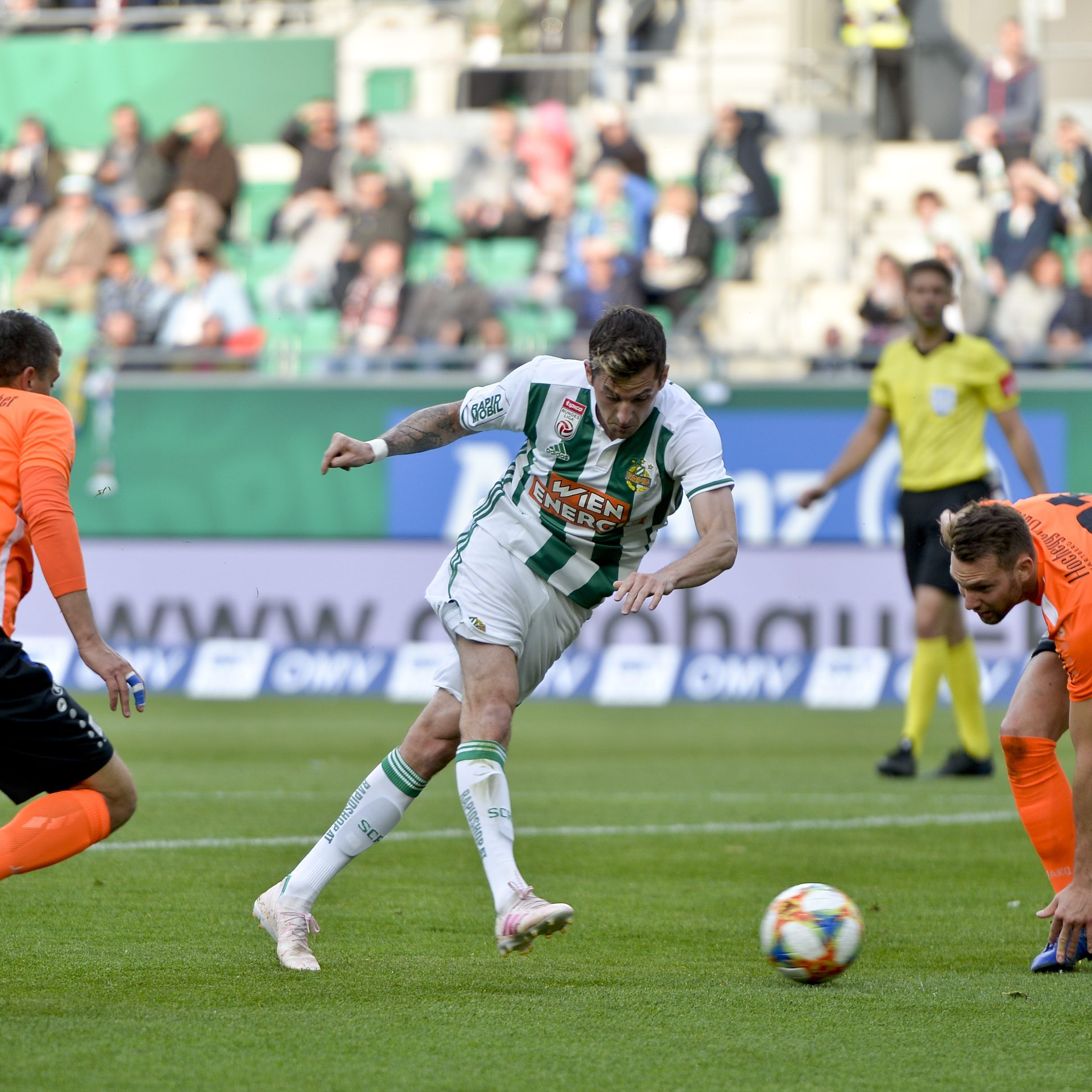 Rapid musste eine Heimniederlage einstecken.