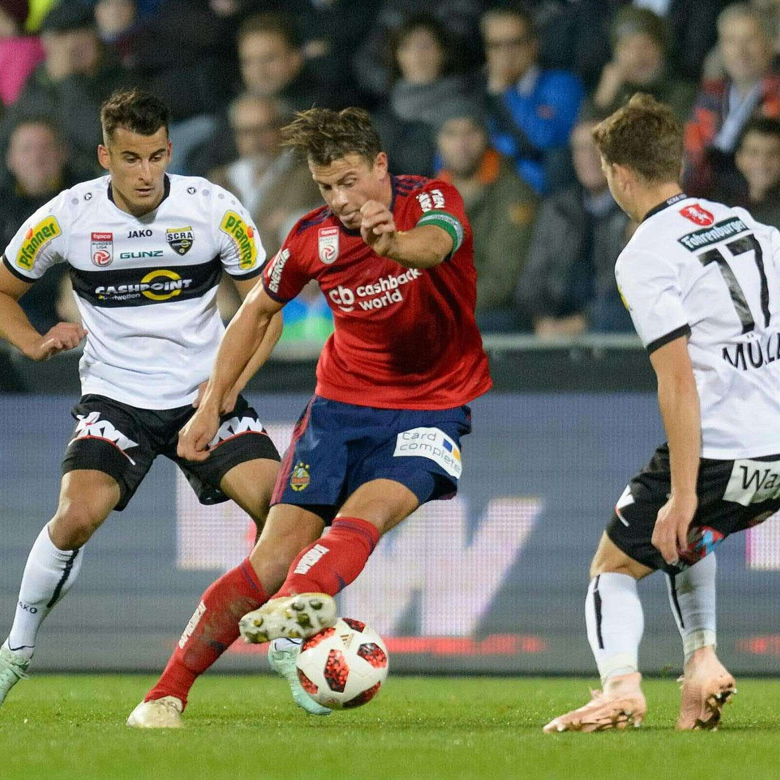 SCR Altach empfängt am Samstag Rapid Wien.
