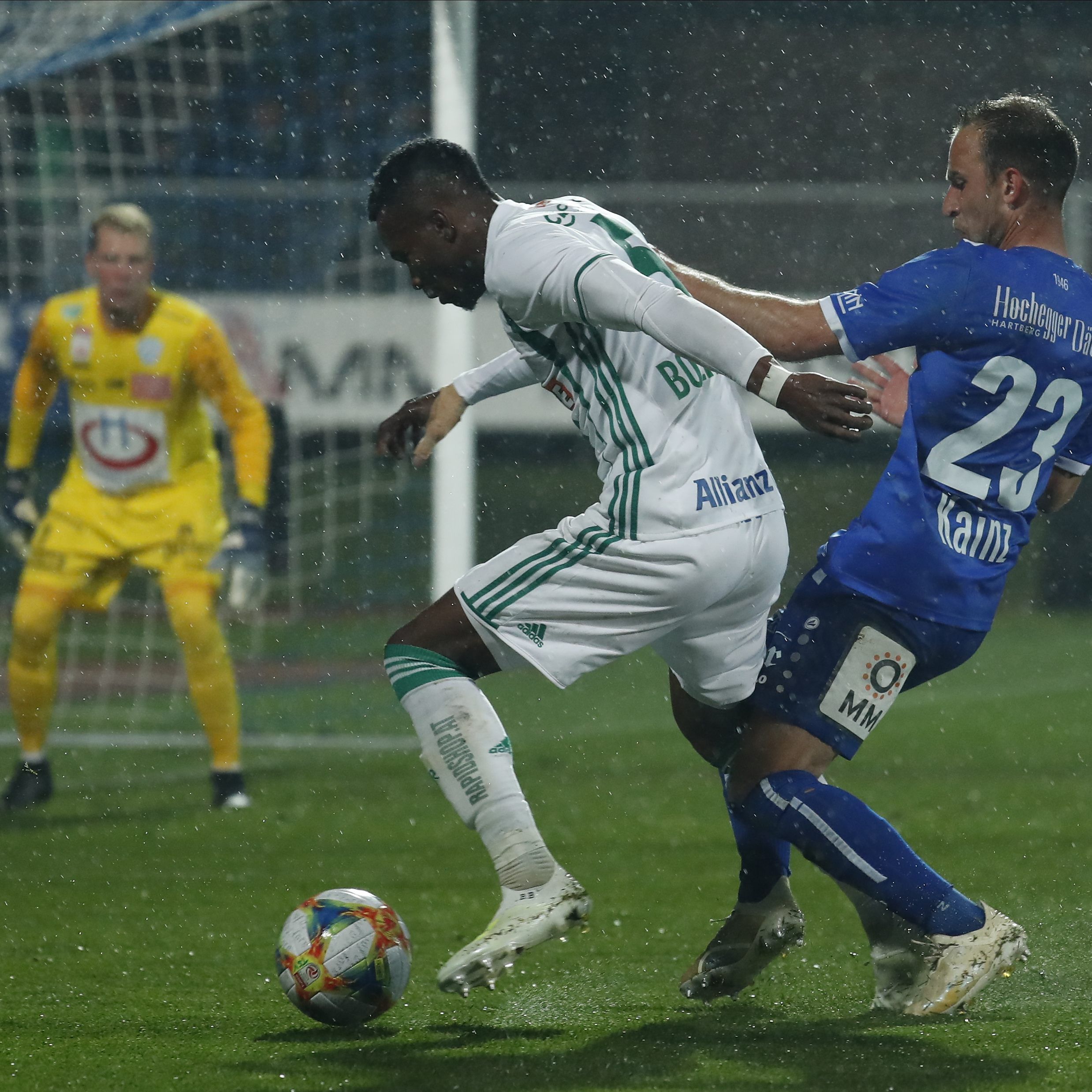 TSV Hartberg trifft bereits zum viertel Mal in der Saison auf Rapid Wien.