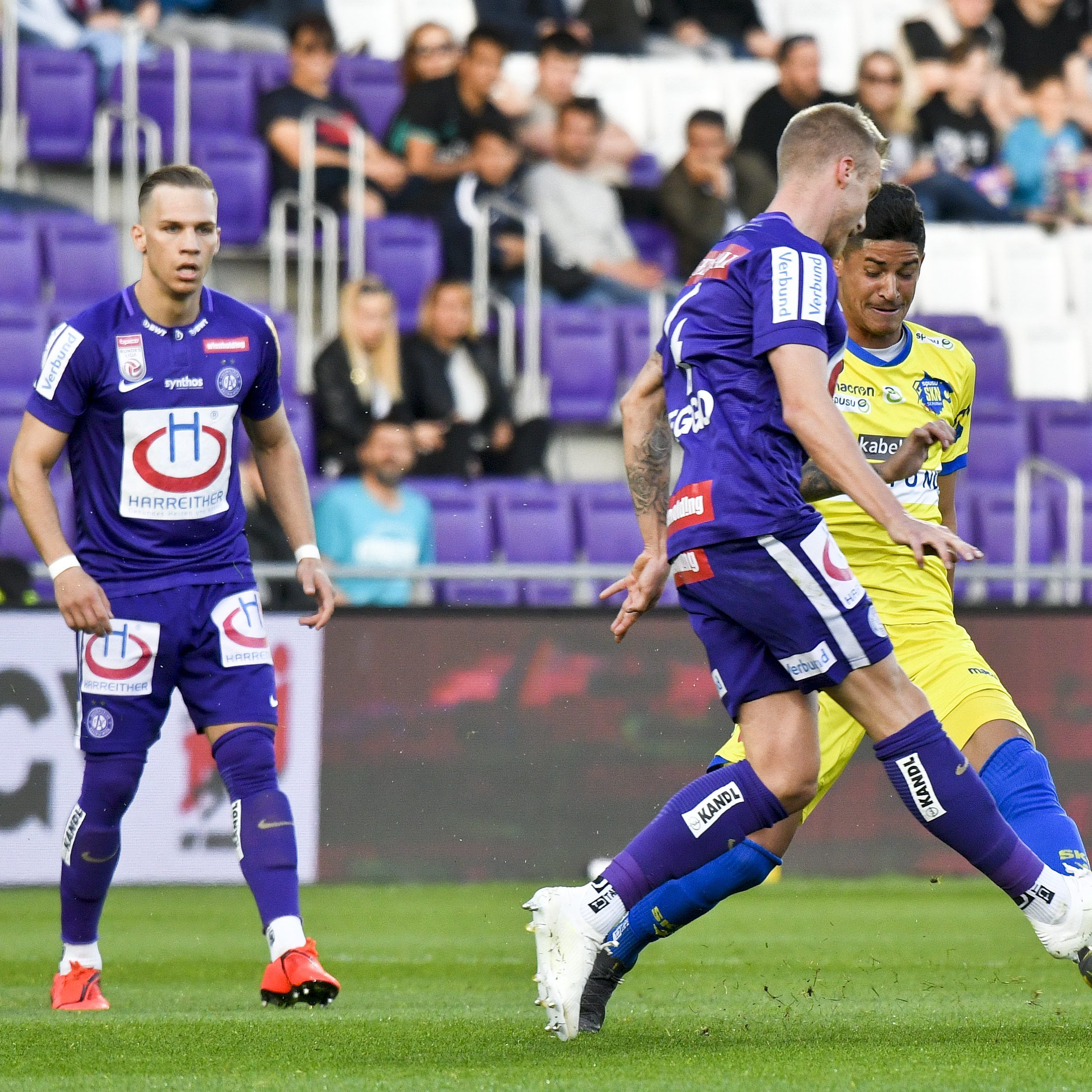 Die "Veilchen" rangieren in der Meistergruppe weiterhin auf Rang sechs der Tabelle.