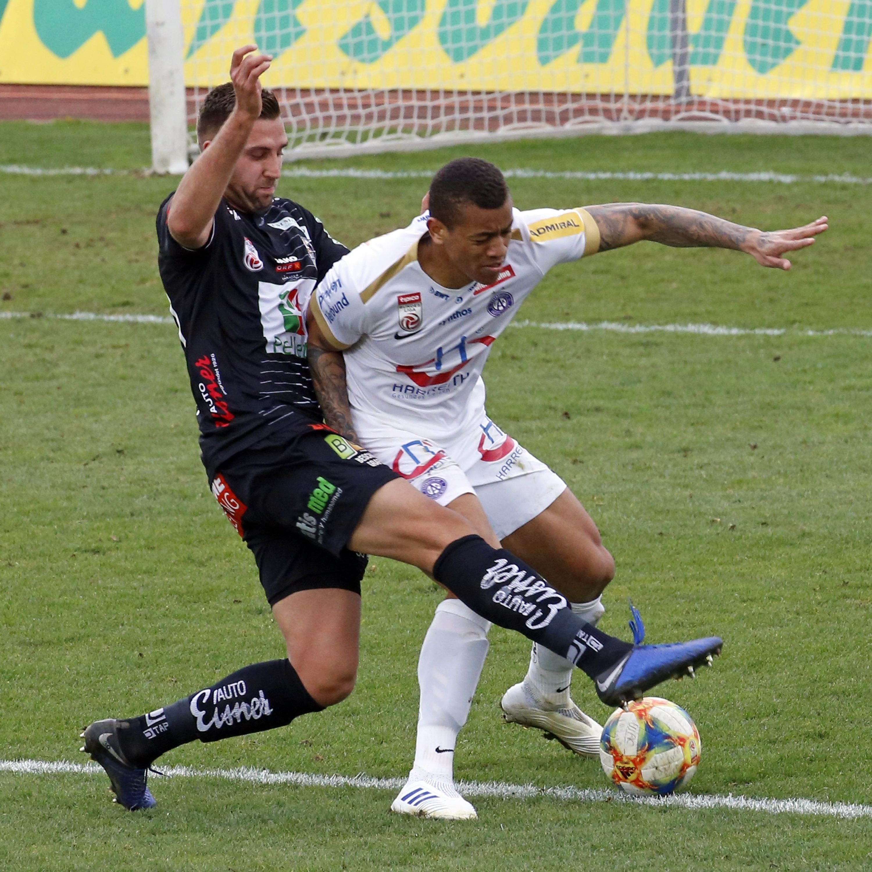 Die Wiener Austria spielte am Sonntag 1:1 gegen den WAC.