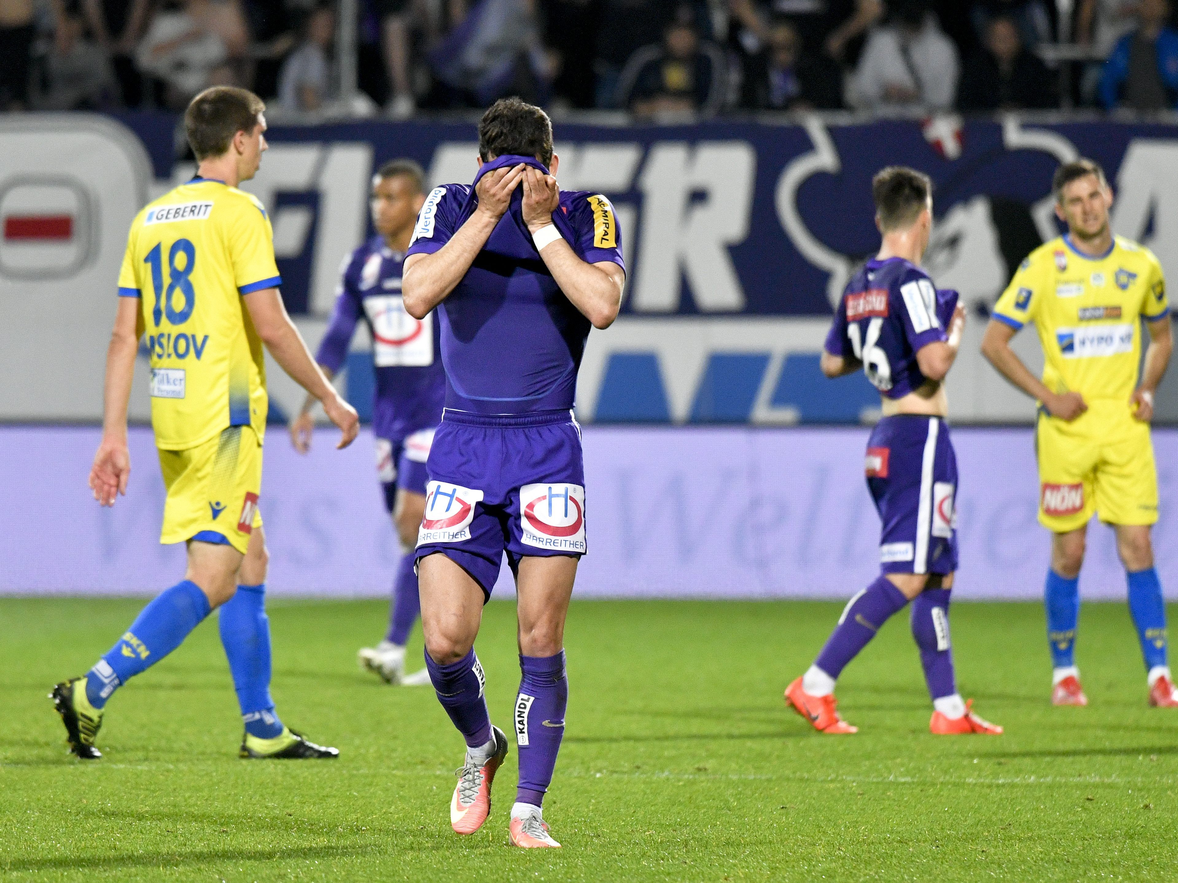 Austria Wien ist derzeit das Schlusslicht der Meistergruppe.