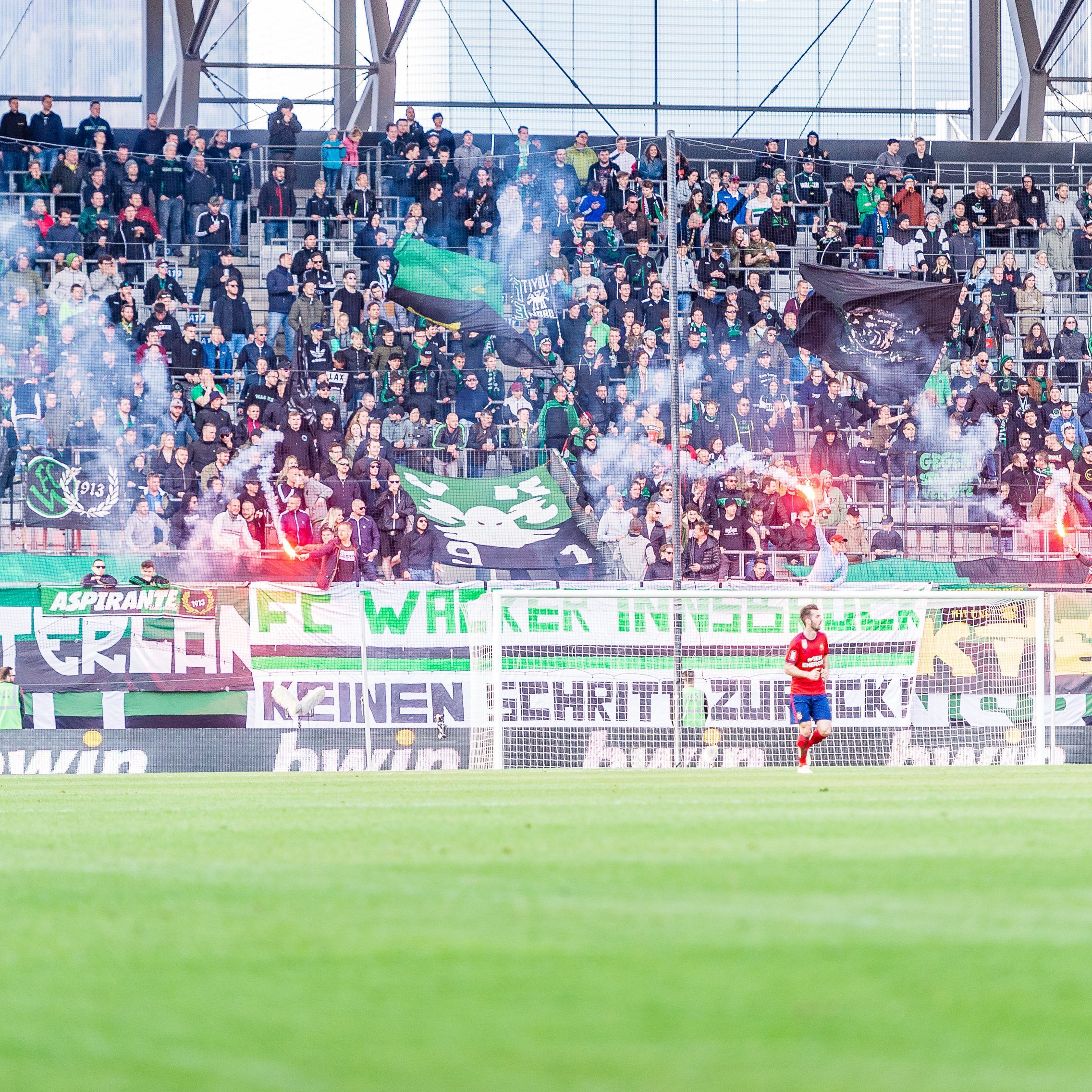 Die Hütteldorfer konnten das Spiel in Innsbruck für sich entscheiden.