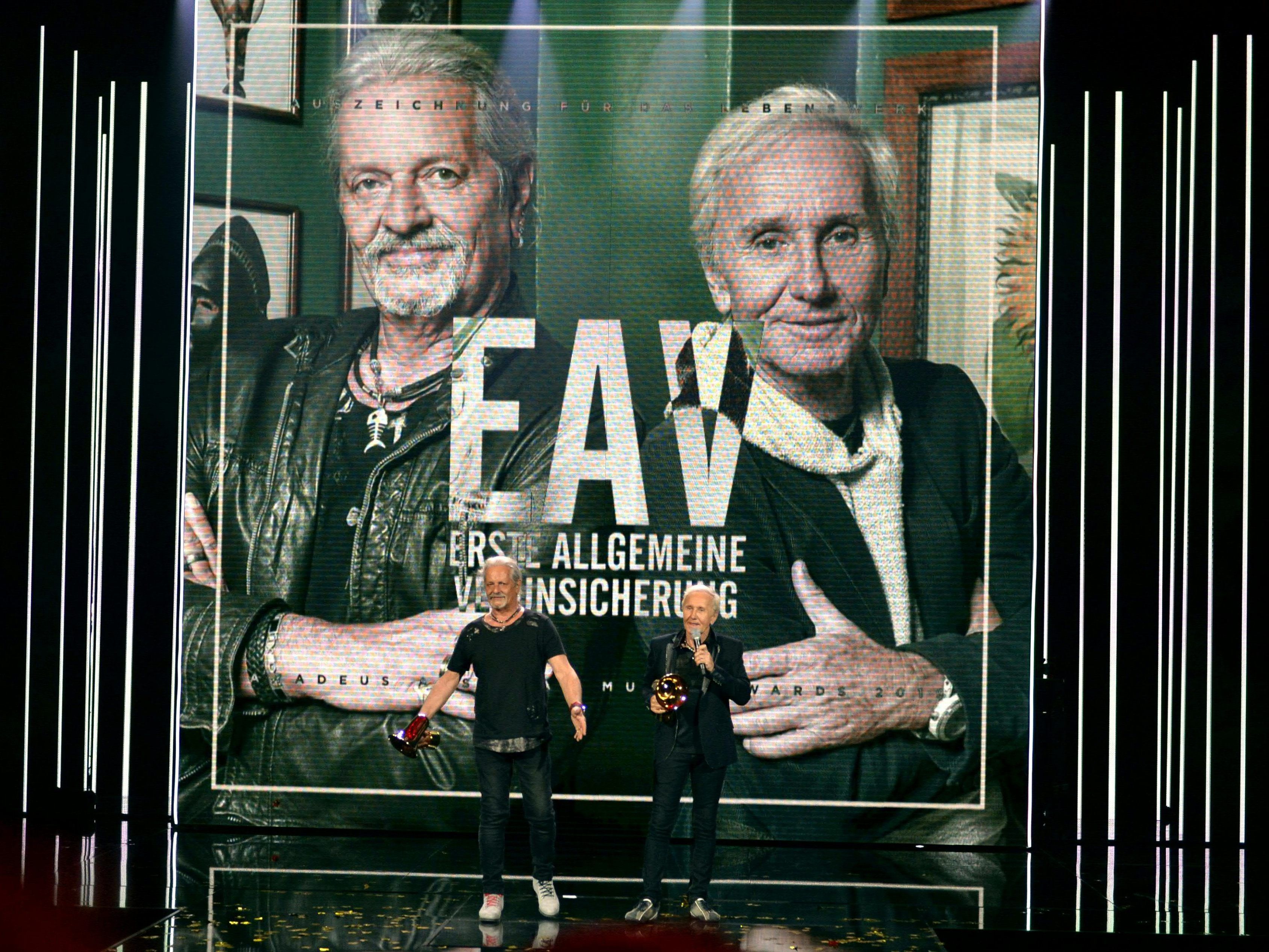 Die EAV konnte sich über zwei Trophäen freuen.