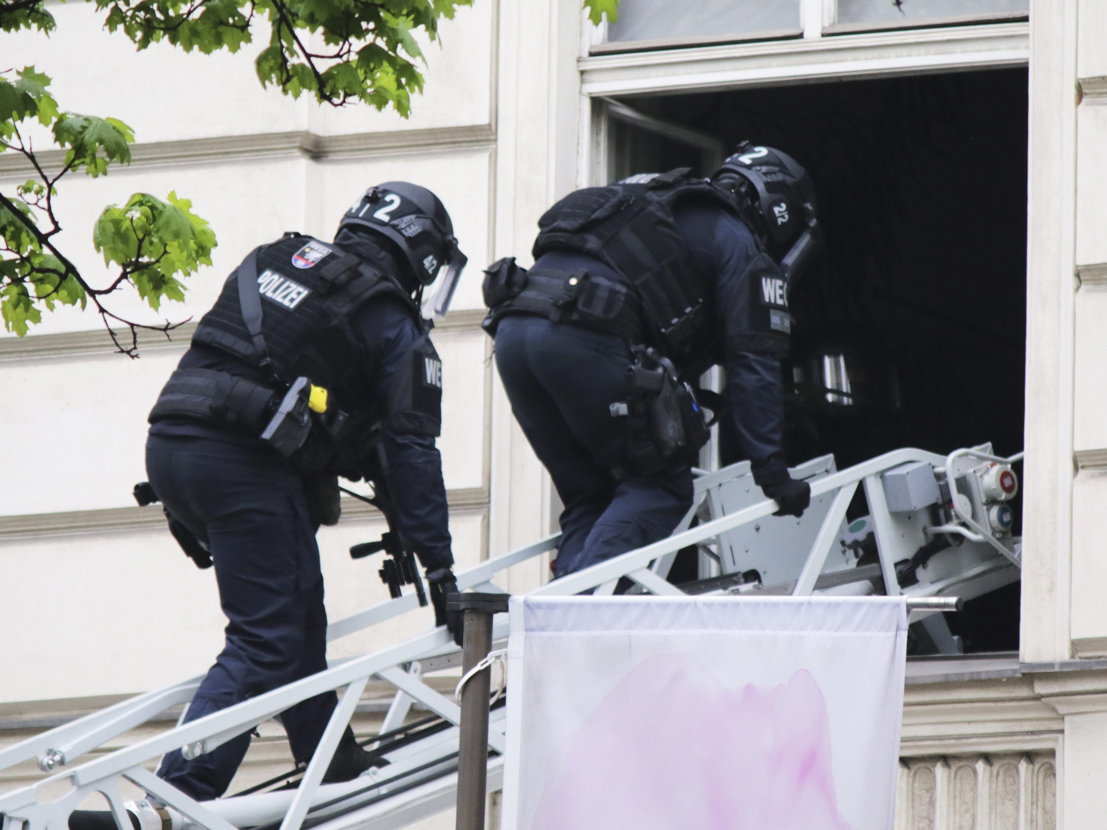 Der Einsatz sorgte in der Wiener Innenstadt für Aufsehen.