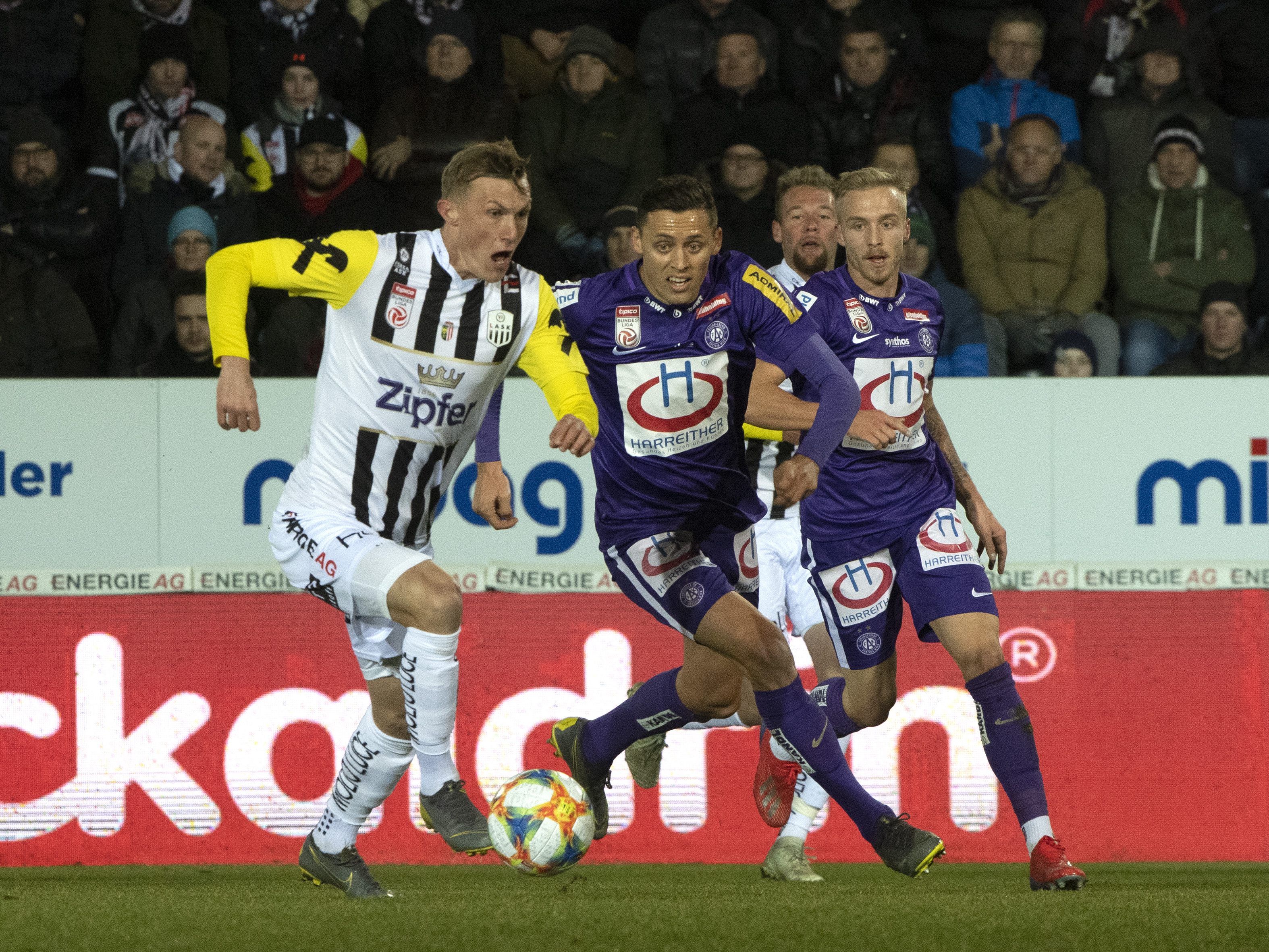 Live-Stream & TV-Übertragung zum Spiel Austria Wien gegen LASK Linz.