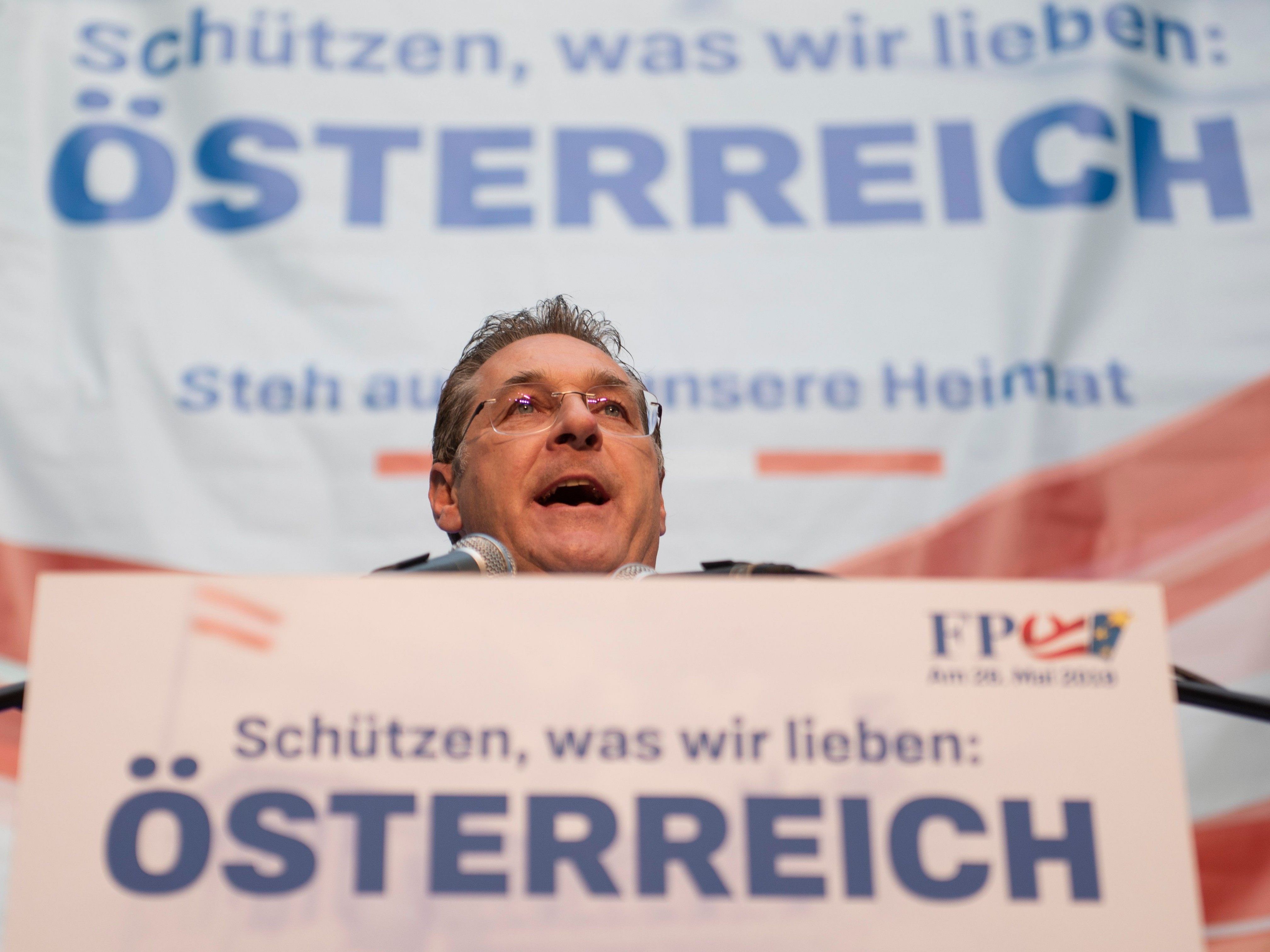 Strache sieht die Bezeichnung "Bevölkerungsaustausch" als einen "Begriff der Realität".