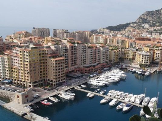 Der Hafen von Monaco
