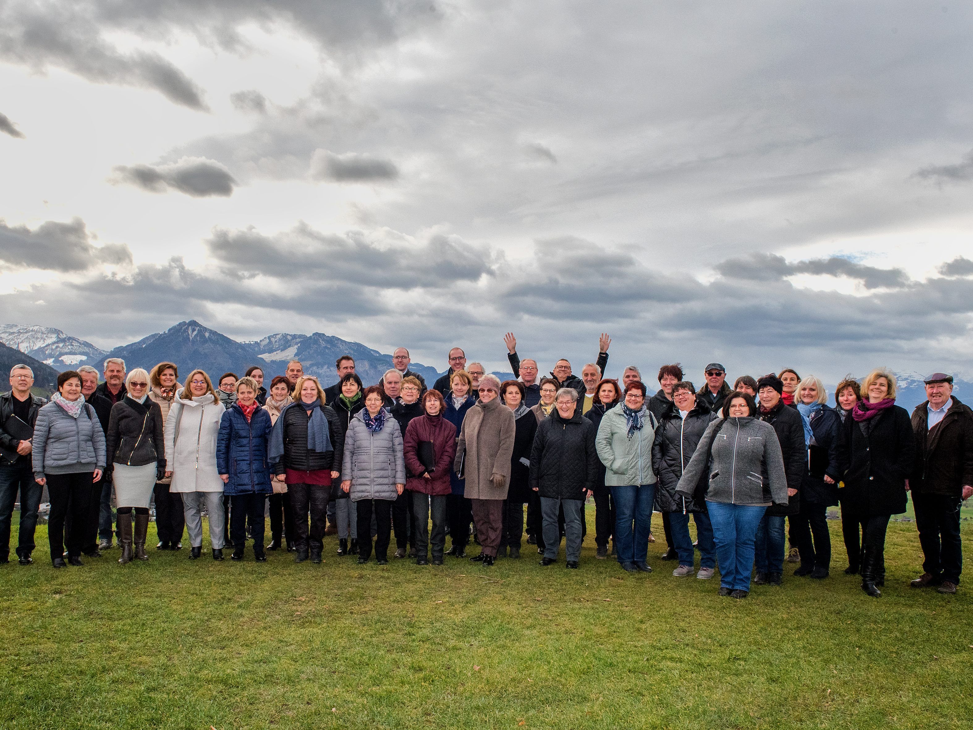 Gruppenfoto Frohsinn Nofels 2019