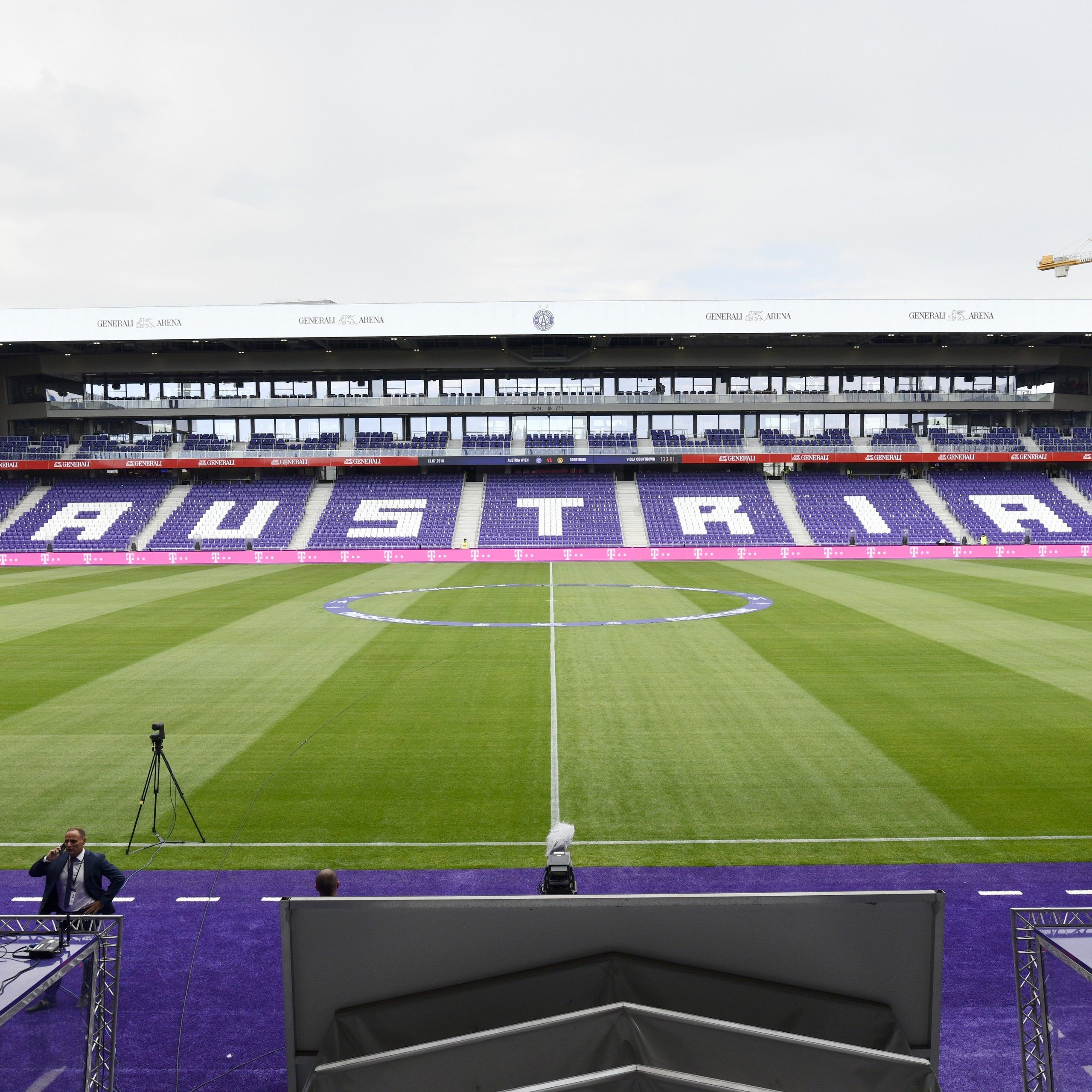 Das Endspiel zwischen Salzburg und Rapid findet am 1. Mai in der Generali Arena statt,