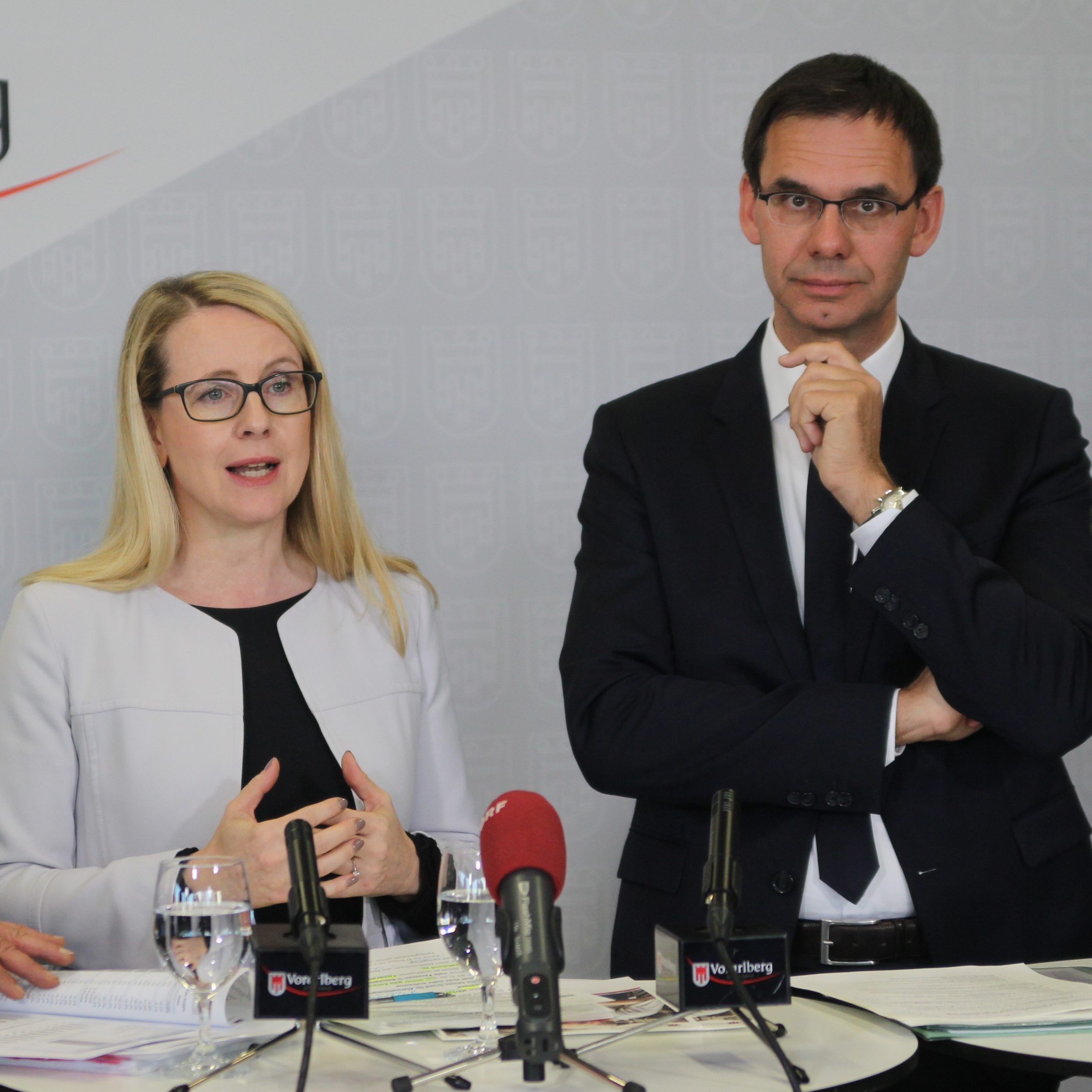 Wirtschaftsministerin und Landeshauptmann Wallner betonten die Bedeutung der Lehre