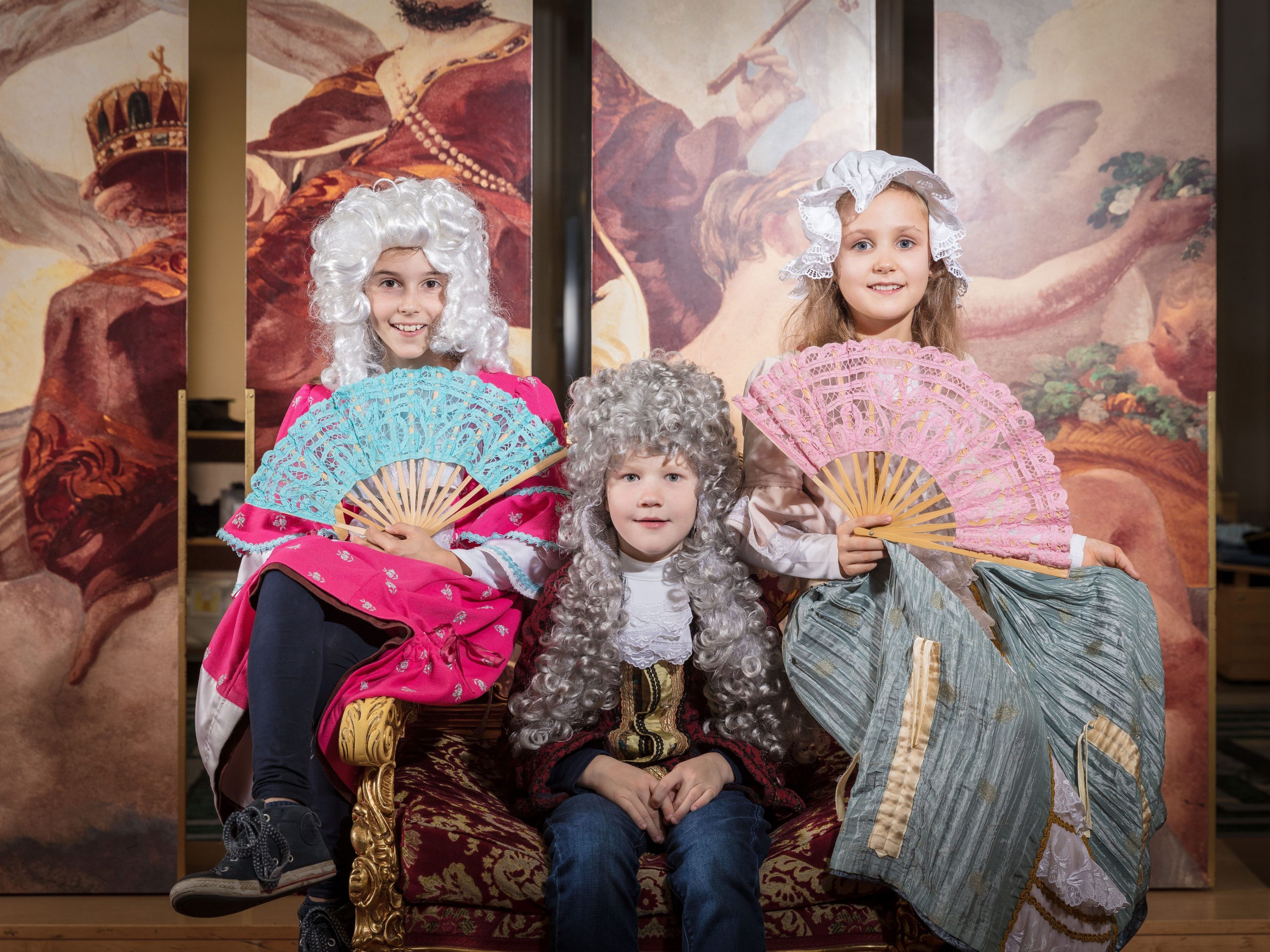 Das Kindermuseum Schloss Schönrbunn bietet ein buntes Programm für die Kleinen. Das Kindermuseum Schloss Schönrbunn bietet ein buntes Programm für die Kleinen.