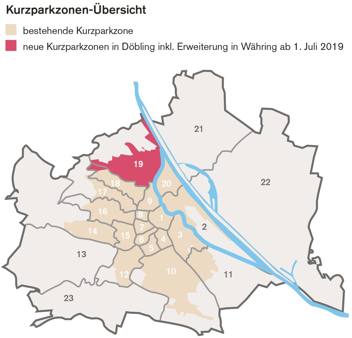 Kurzparkzonen Wien