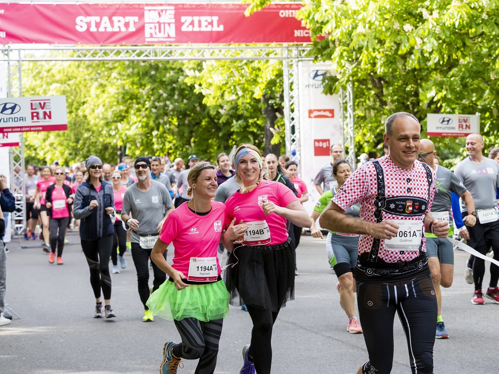 600 Menschen liefen für die Liebe.