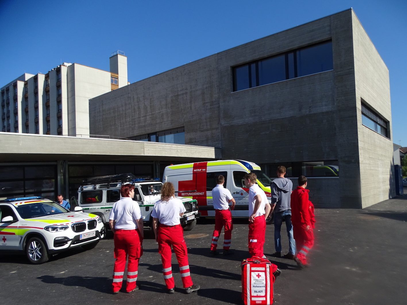 Tag der offenen Tür in der neuen Hohenemser Rettungszentrale. Tag der offenen Tür in der neuen Hohenemser Rettungszentrale.