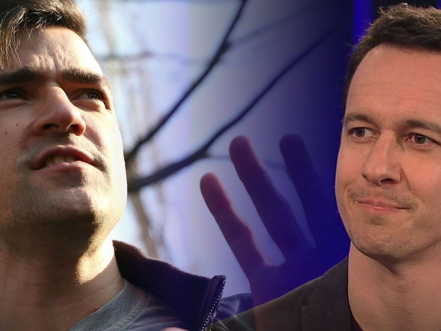 Bernhard Weidinger (r.) sieht weitreichende Verbindungen zwischen den Identitären von Martin Sellner (l.) und der FPÖ. Bernhard Weidinger (r.) sieht weitreichende Verbindungen zwischen den Identitären von Martin Sellner (l.) und der FPÖ.