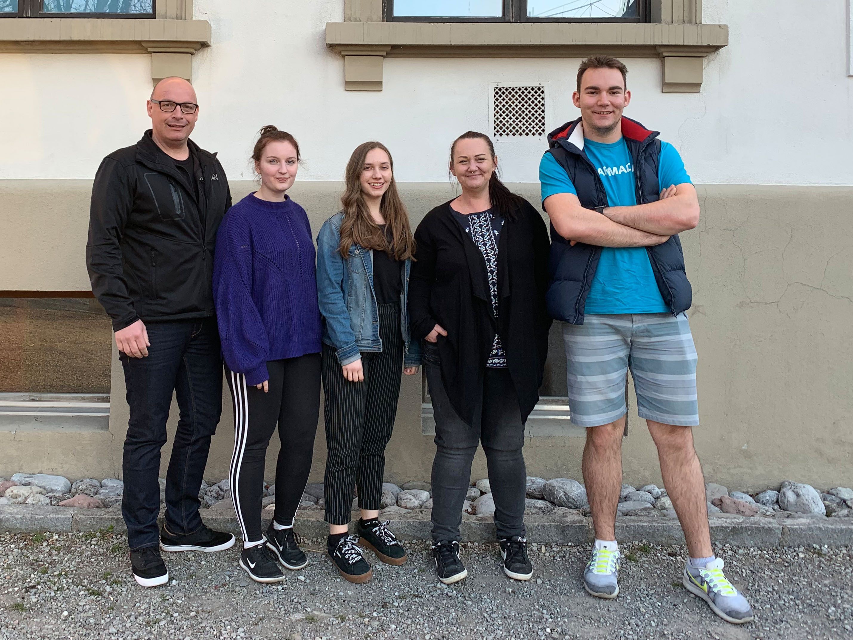 Team des Jugendraumes Fresh&Easy
