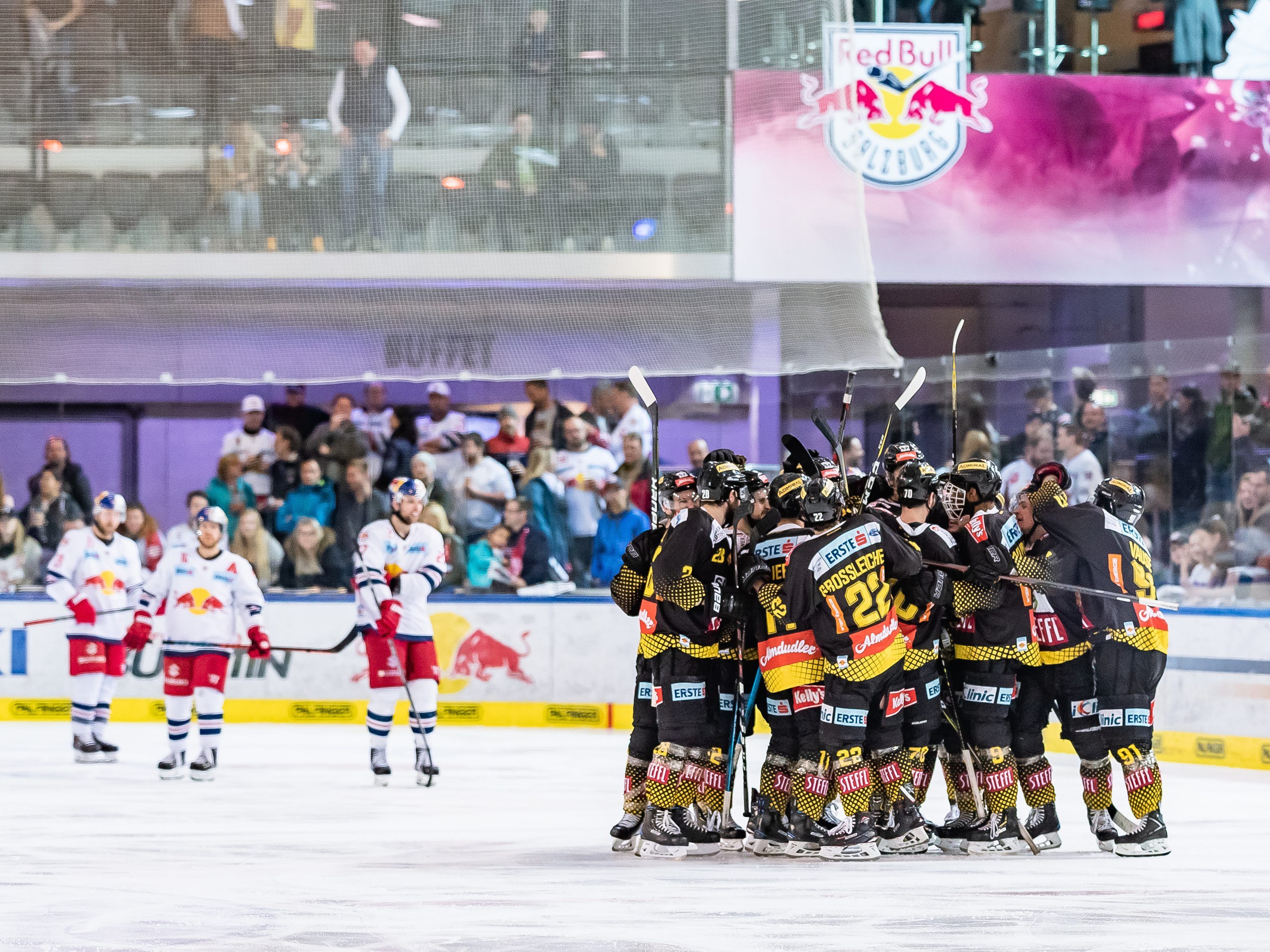 Am Dienstag wollen die Vienna Capitals beim Spiel gegen Red Bull Salzburg alles klar machen.