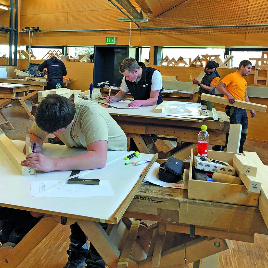 Die Wettbewerbe sind für die Lehrlinge eine optimale Vorbereitung auf die Lehrabschlussprüfungen.