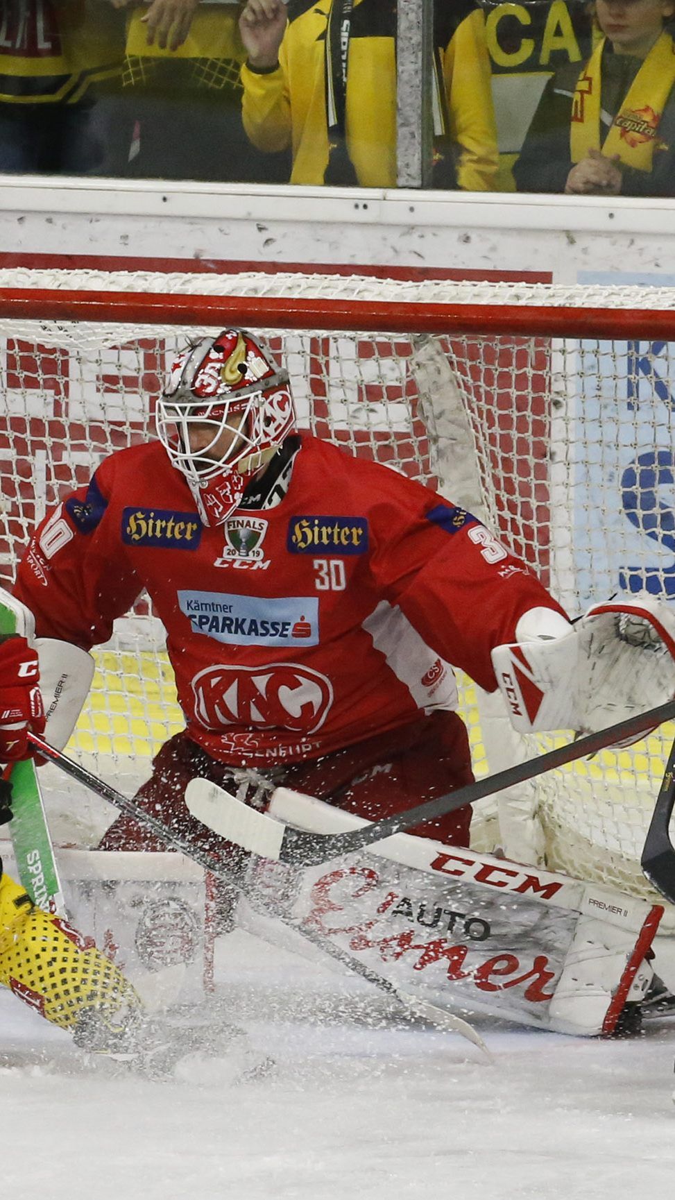 Der KAC konnte gegen die Capitals im EBEL-Finale ausgleichen.