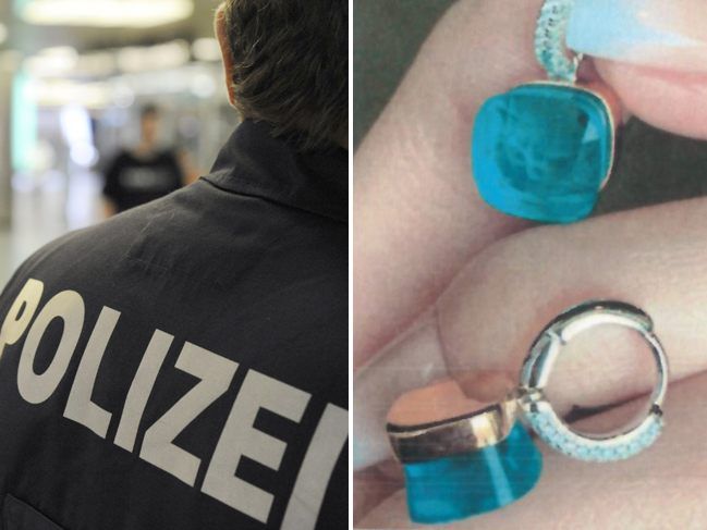 Die Diebe stahlen unter anderem Halsketten, Ringe und Ohrringe.