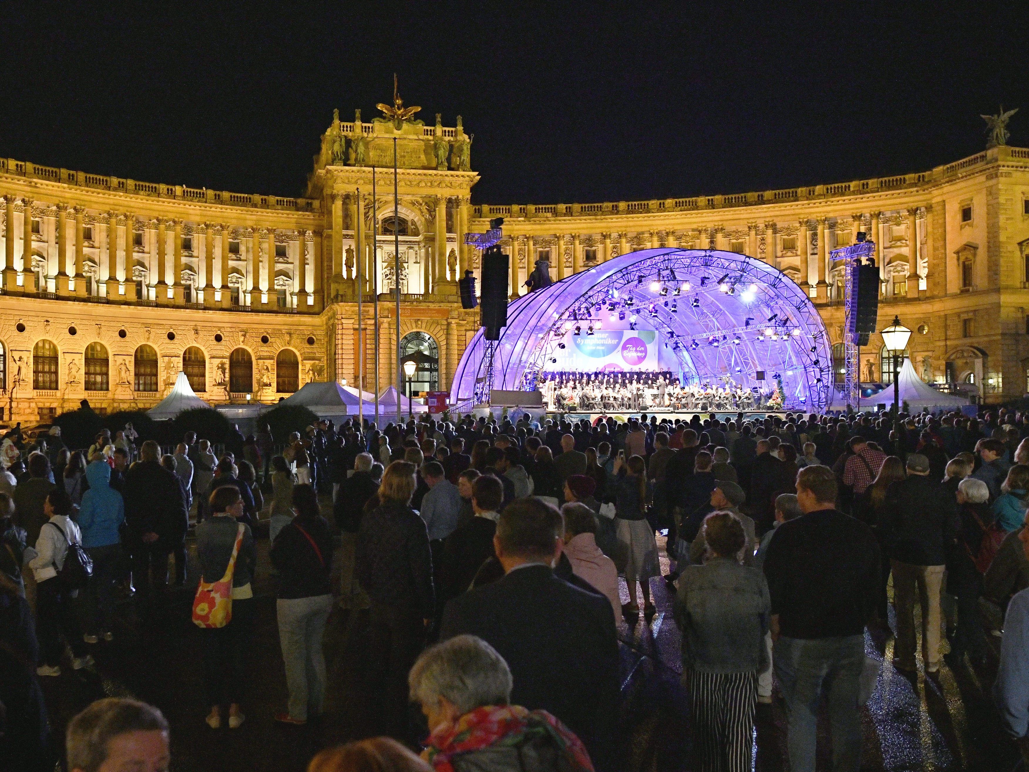 Die Wiener Symphoniker sind bereits Stammgast beim Fest der Freude.