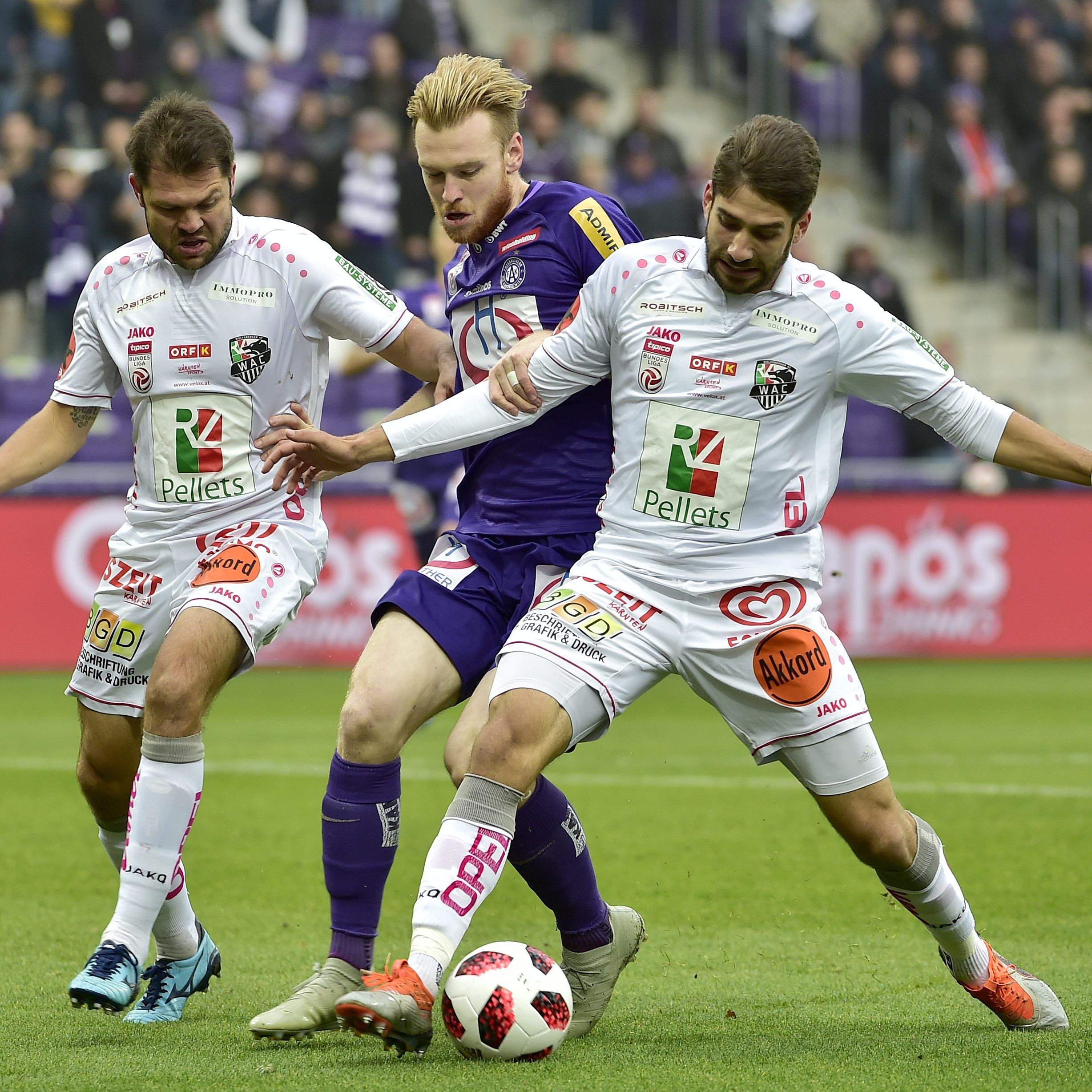 LIVE-Ticker zum Match WAC gegen Austria Wien ab 14.30 Uhr.
